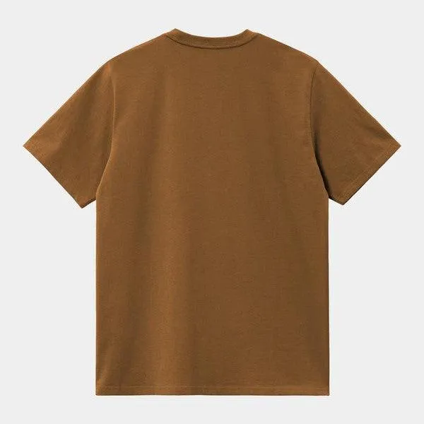 Carhartt WIP S/S Pocket T-Shirt Deep Hamilton Brown