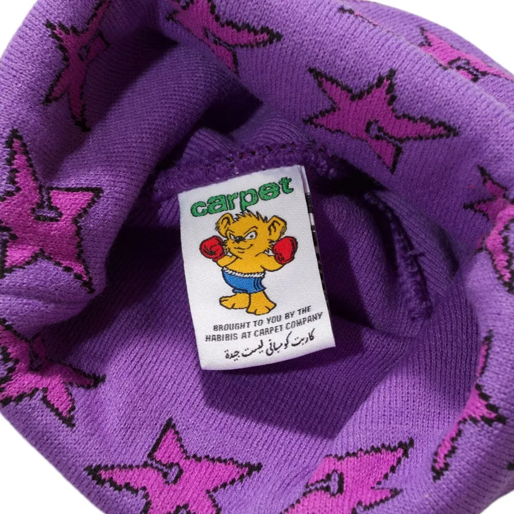 Carpet Company 'C Star' Beanie (Plum)
