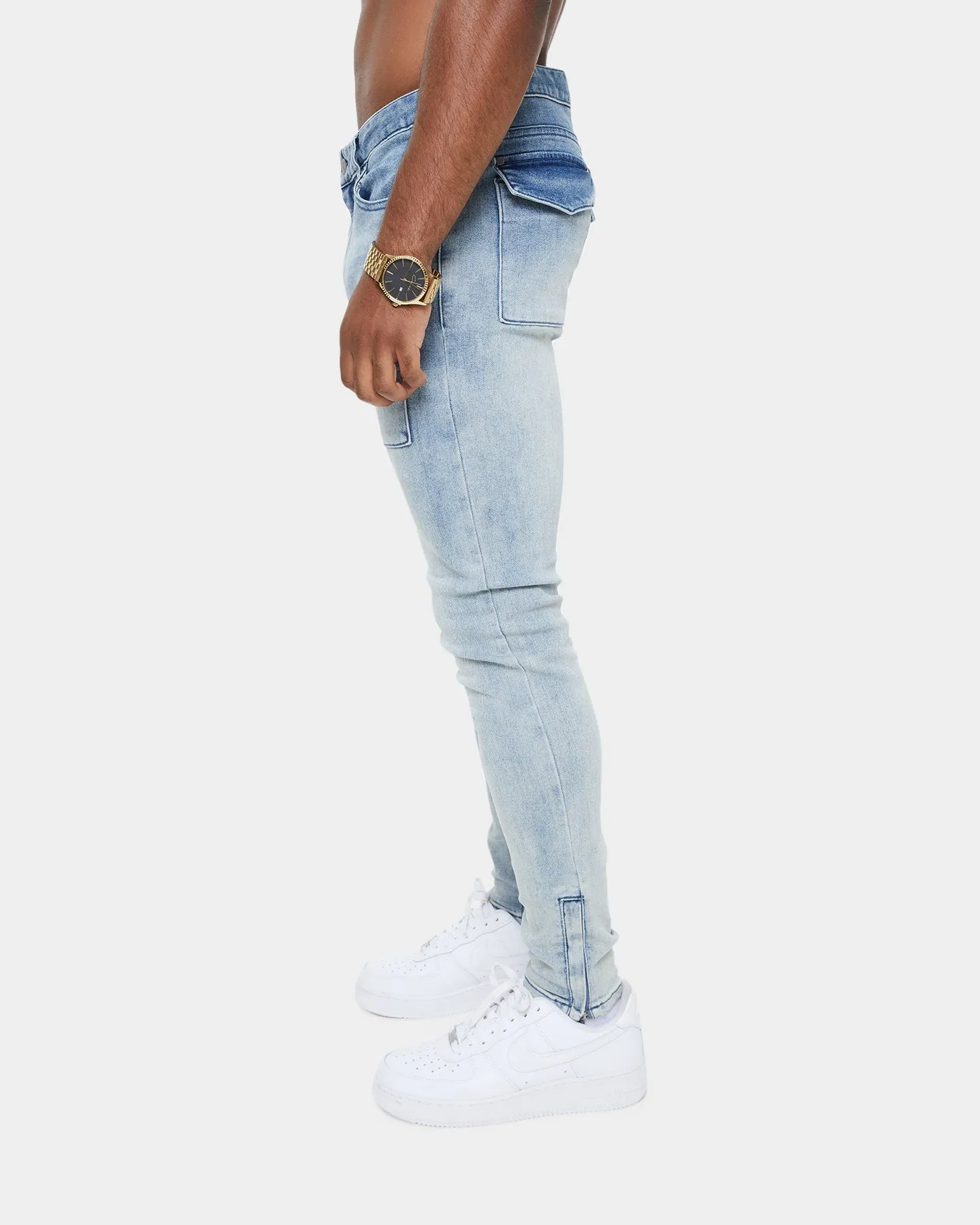 Carré Artisan Cargo Jean Vintage Wash