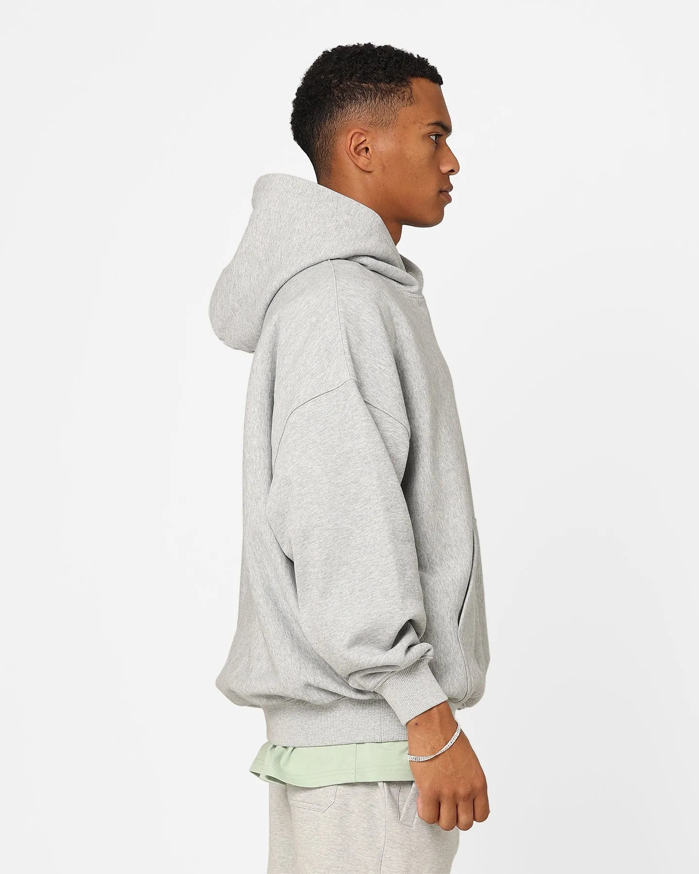 Carre RGB Oversized Hoodie Grey Marle