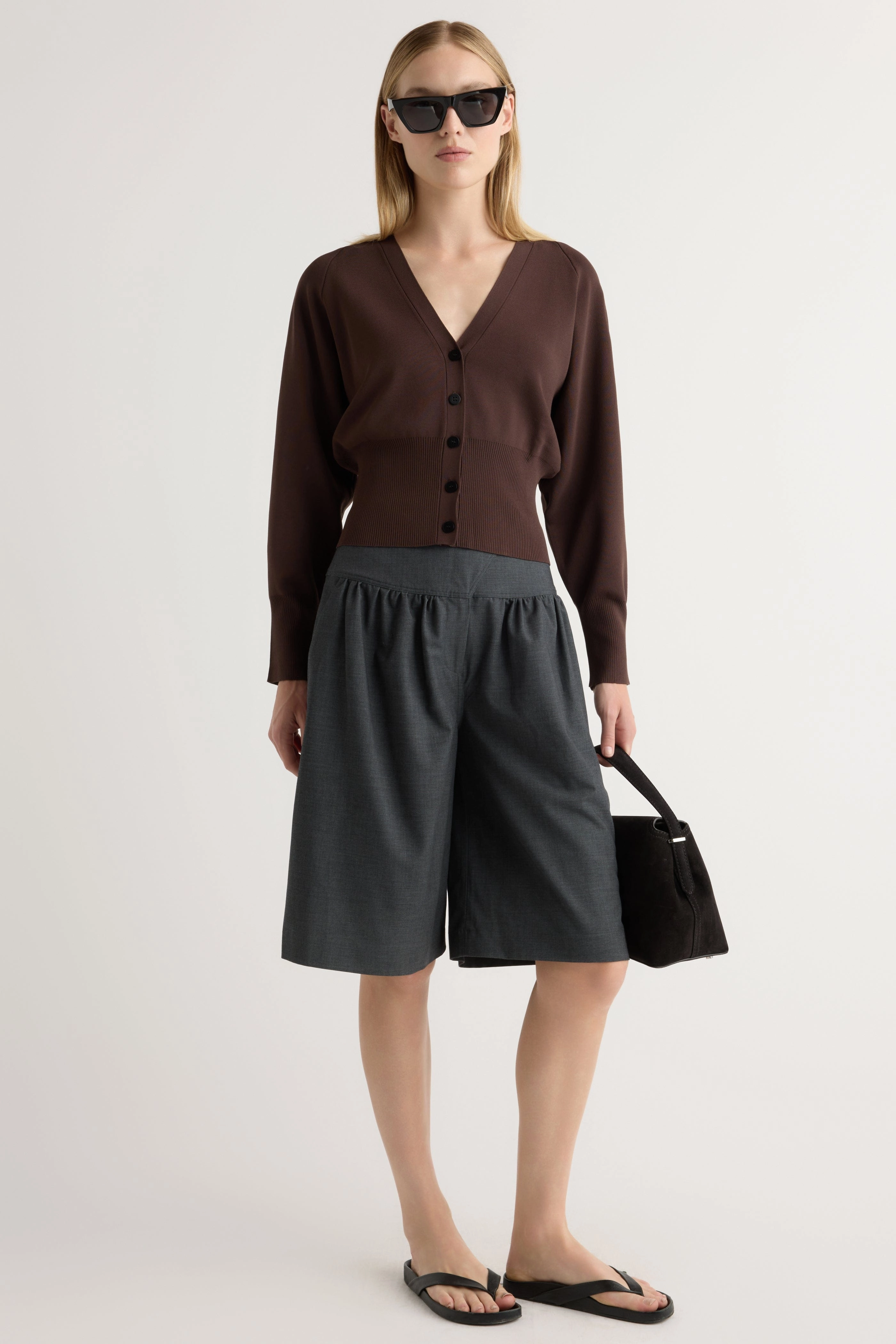Moisture Wicking Technology Carson Button-Front Cardigan