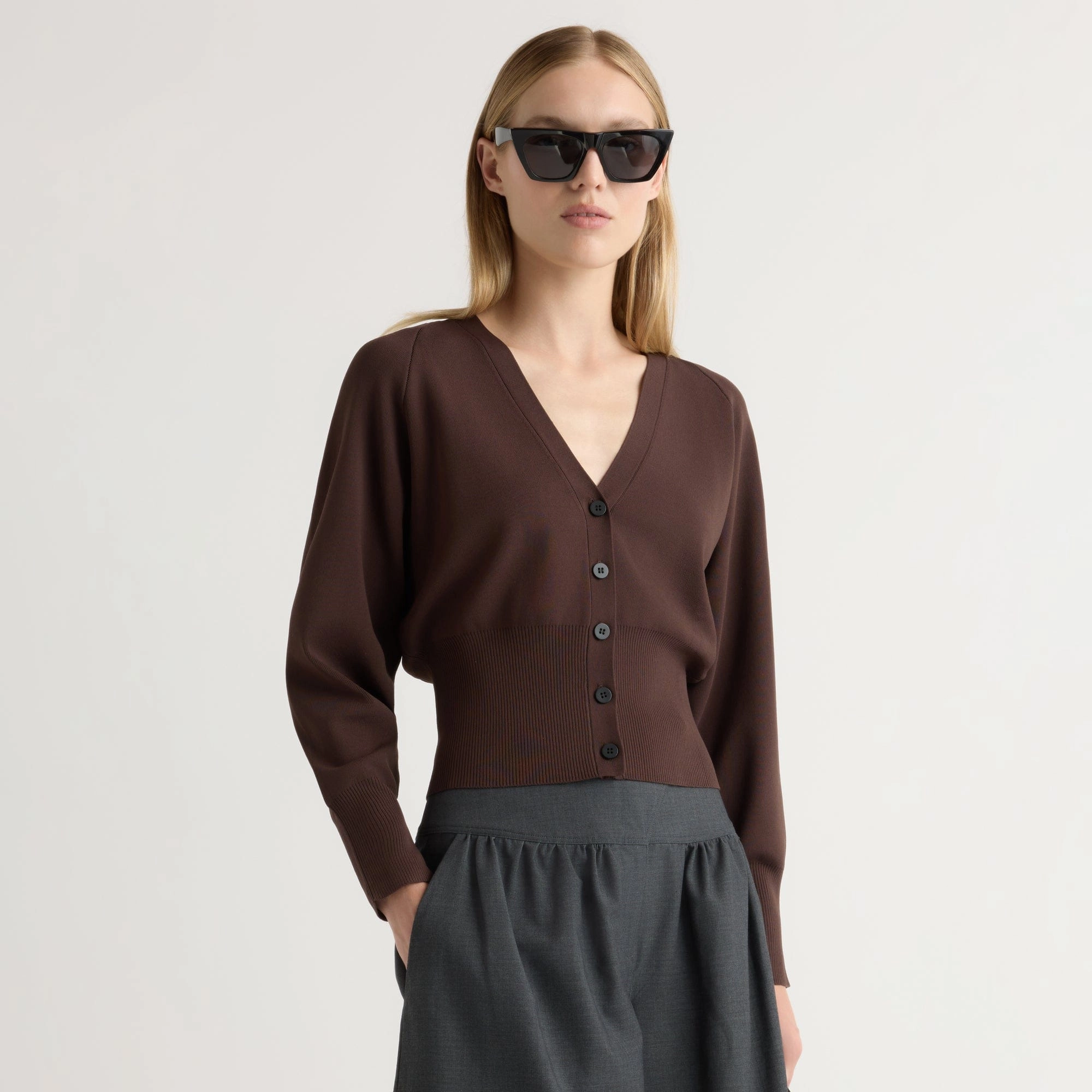 Chilly Wardrobe Carson Button-Front Cardigan