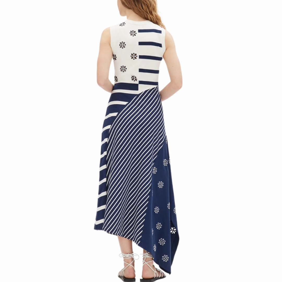 Cassidy Patchwork Dress Quilted-Texture Smart Shape