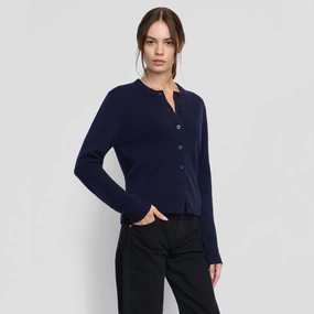 Kiran Wool-Cashmere Cardigan Vintage Wash Finish