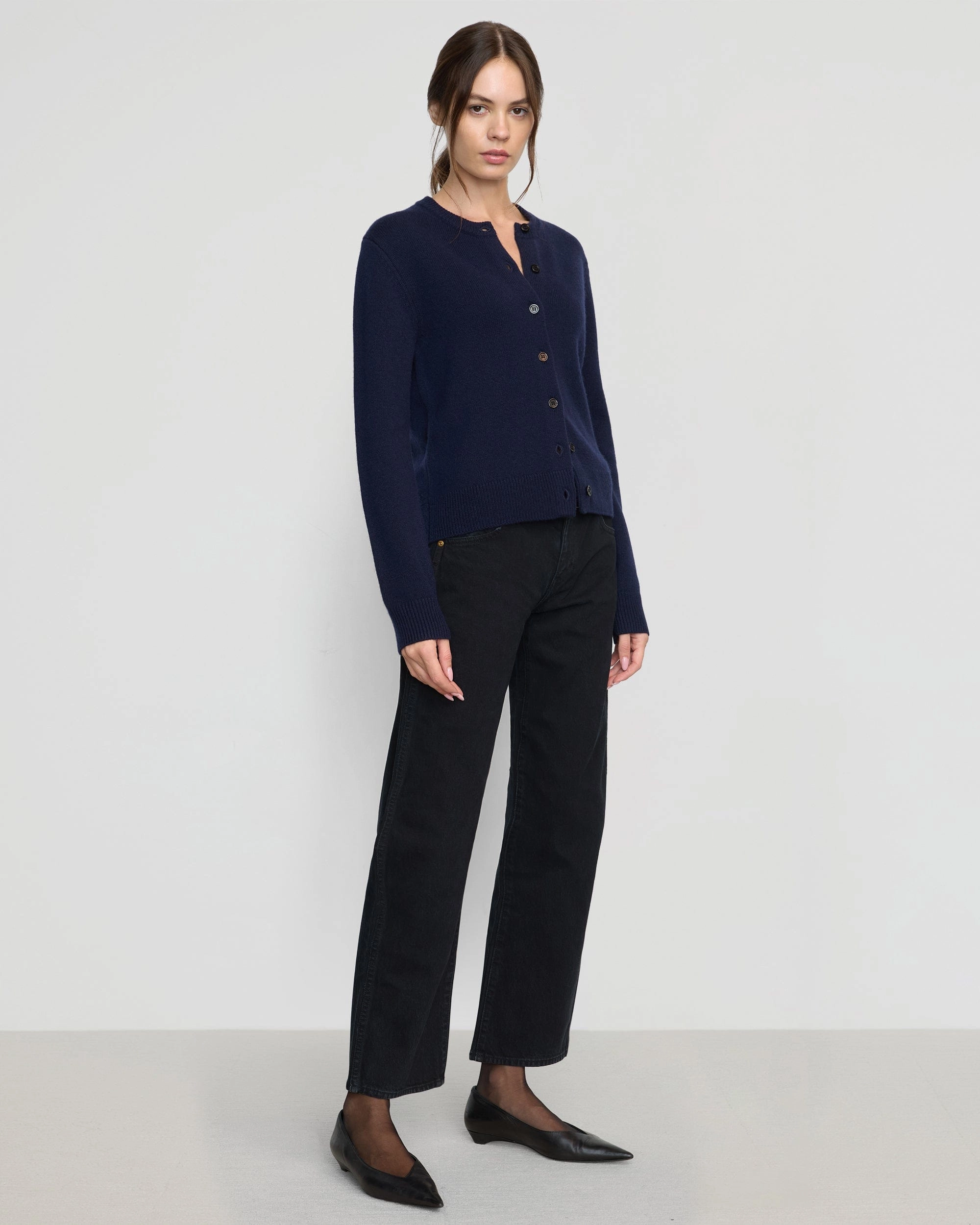Kiran Wool-Cashmere Cardigan All Purpose Fit