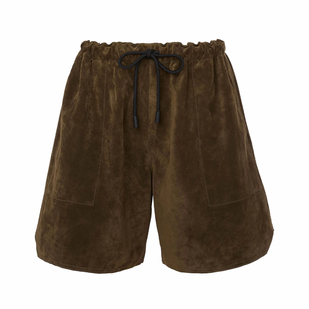 Nylon shorts Suede Short