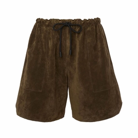 Nylon shorts Suede Short