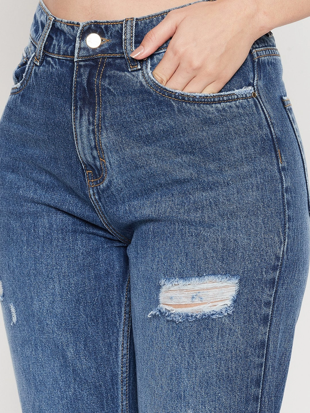 Madame Midblue Denim Go-To Choice