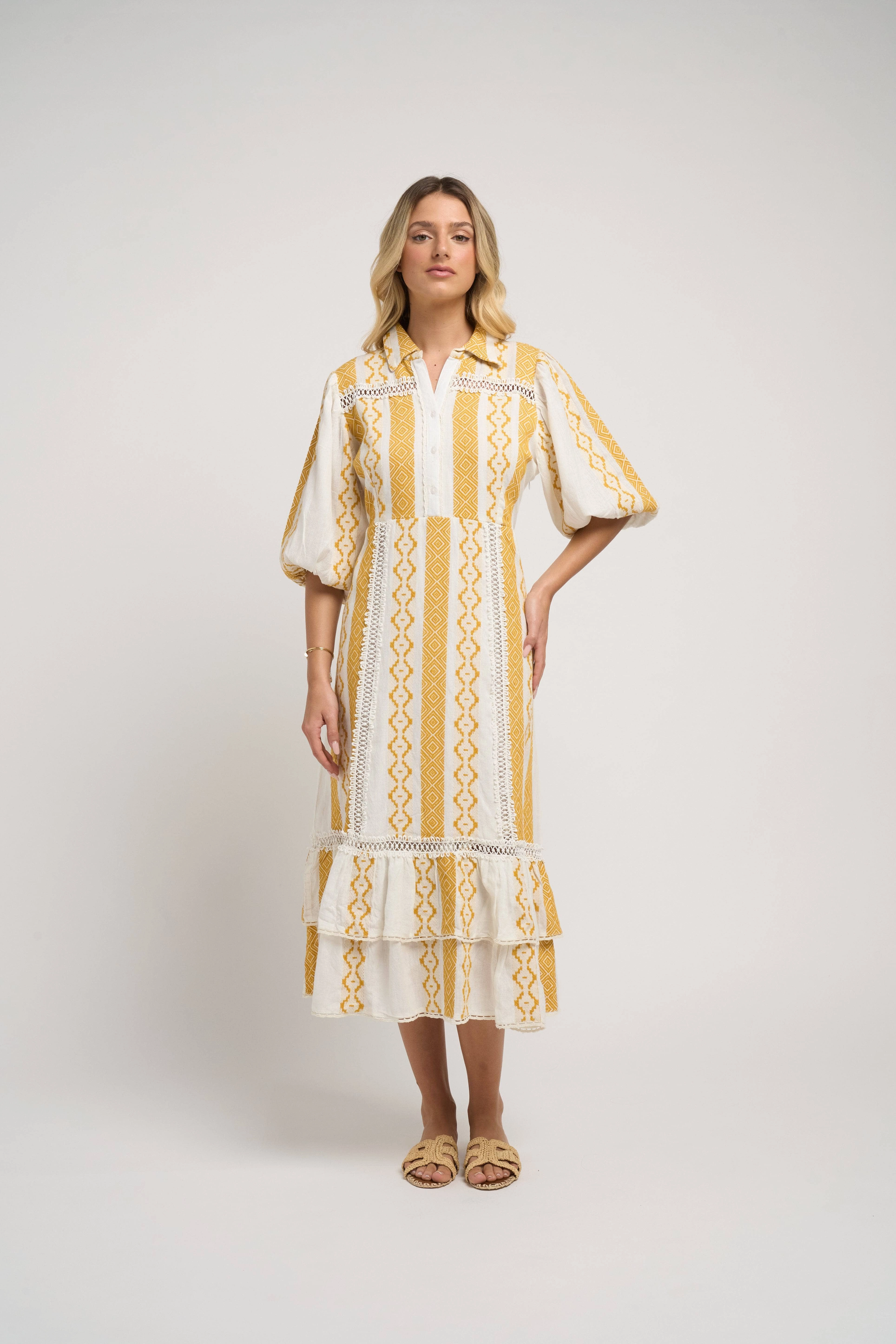Smooth Motion Catalina II Dress Yellow