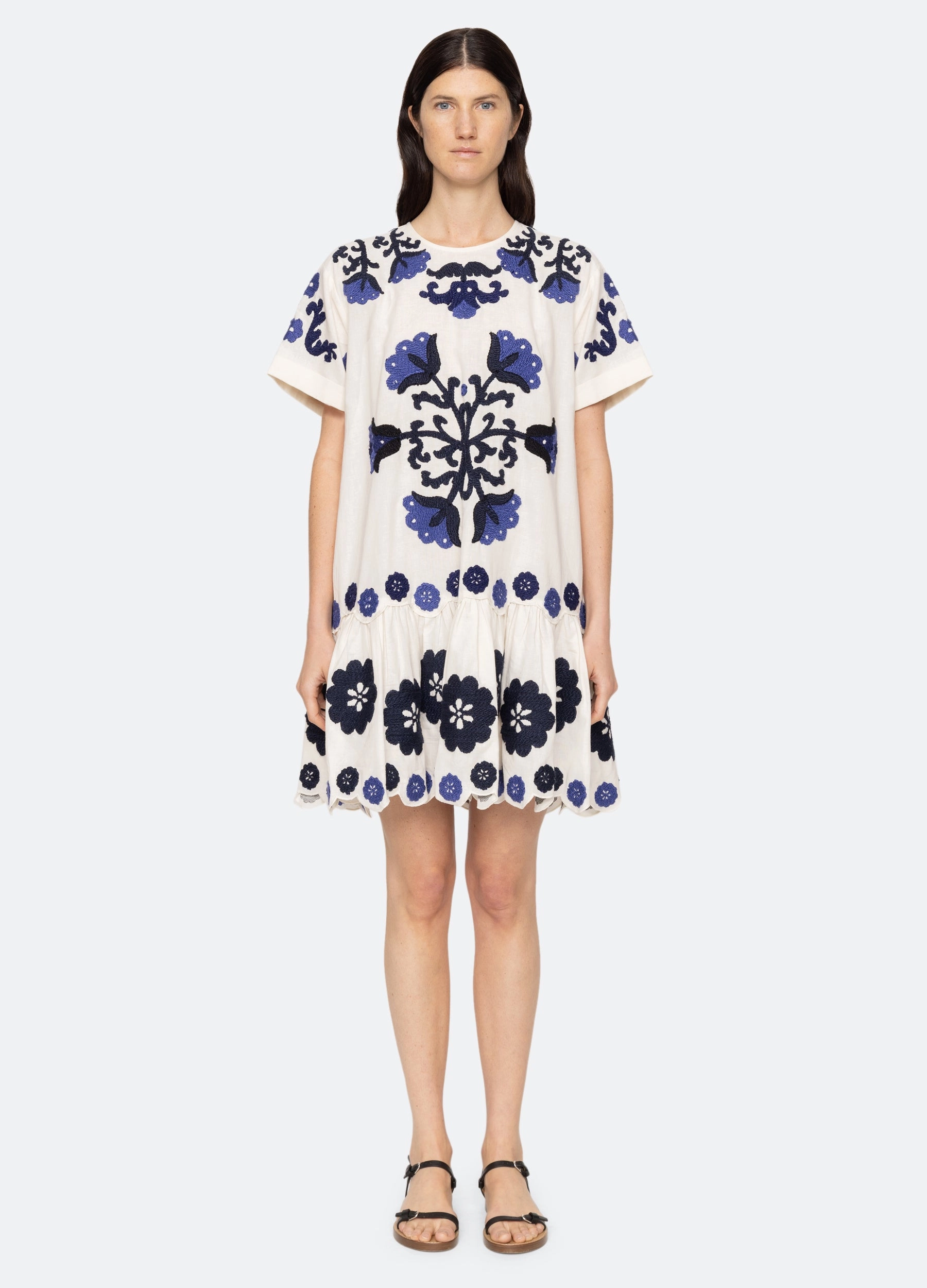 Catrine Mini Dress Sharp Fit Modern Staple