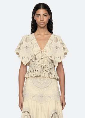 Layered Hemline Ceci S/S Top