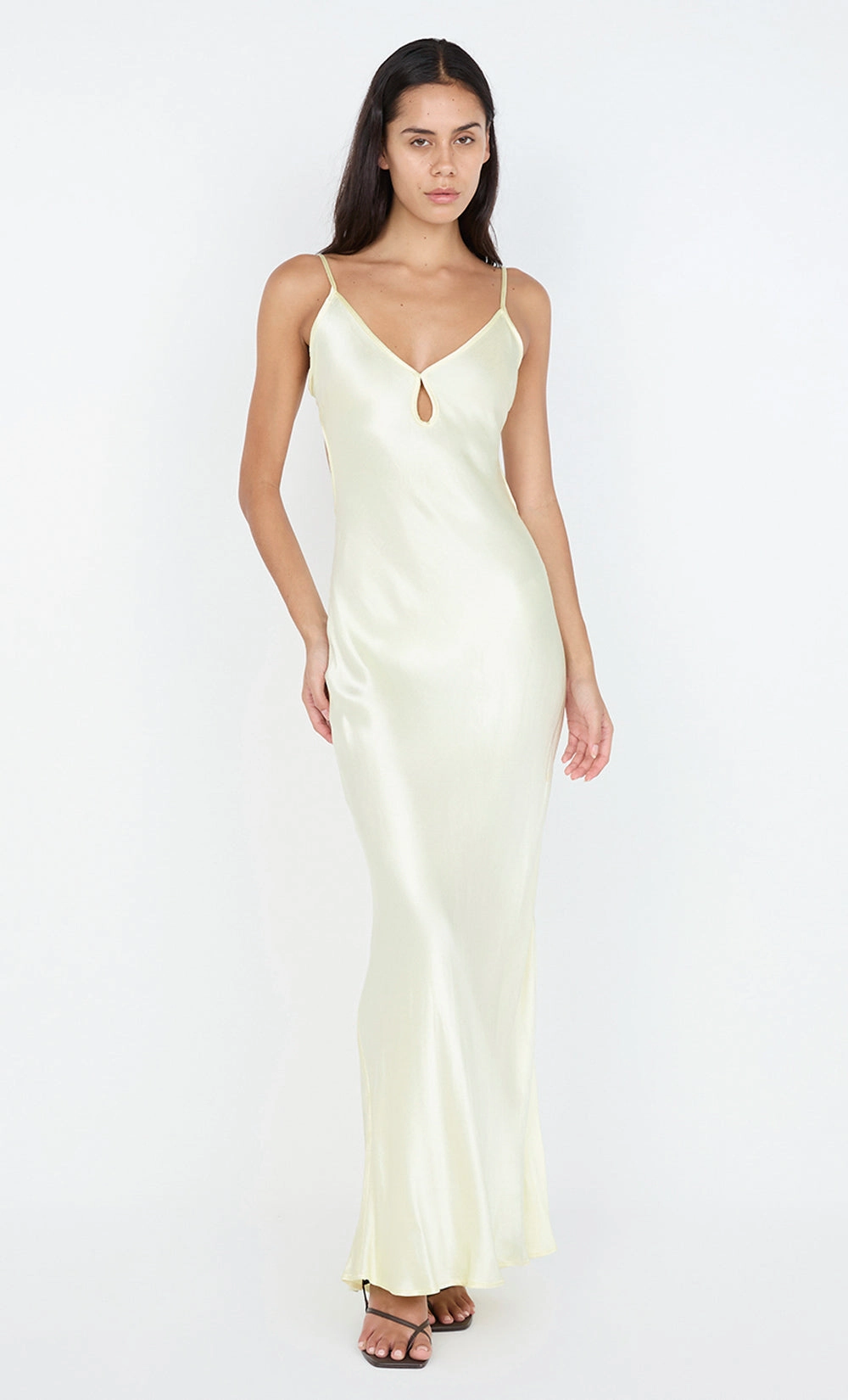 Casual Feel CEDAR CITY MAXI DRESS - ICE YELLOW