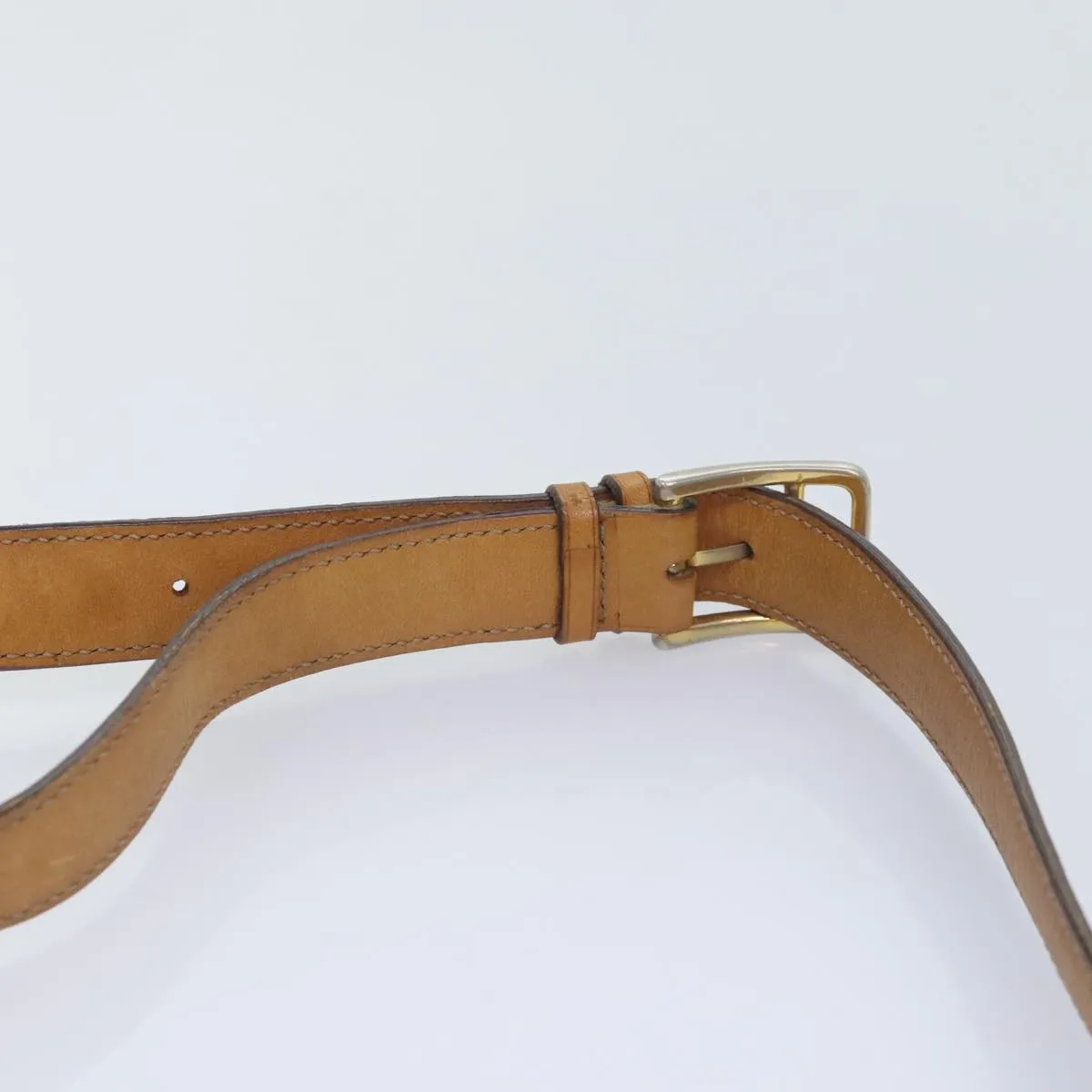 CELINE Macadam Canvas Shoulder Bag PVC Brown bs18084
