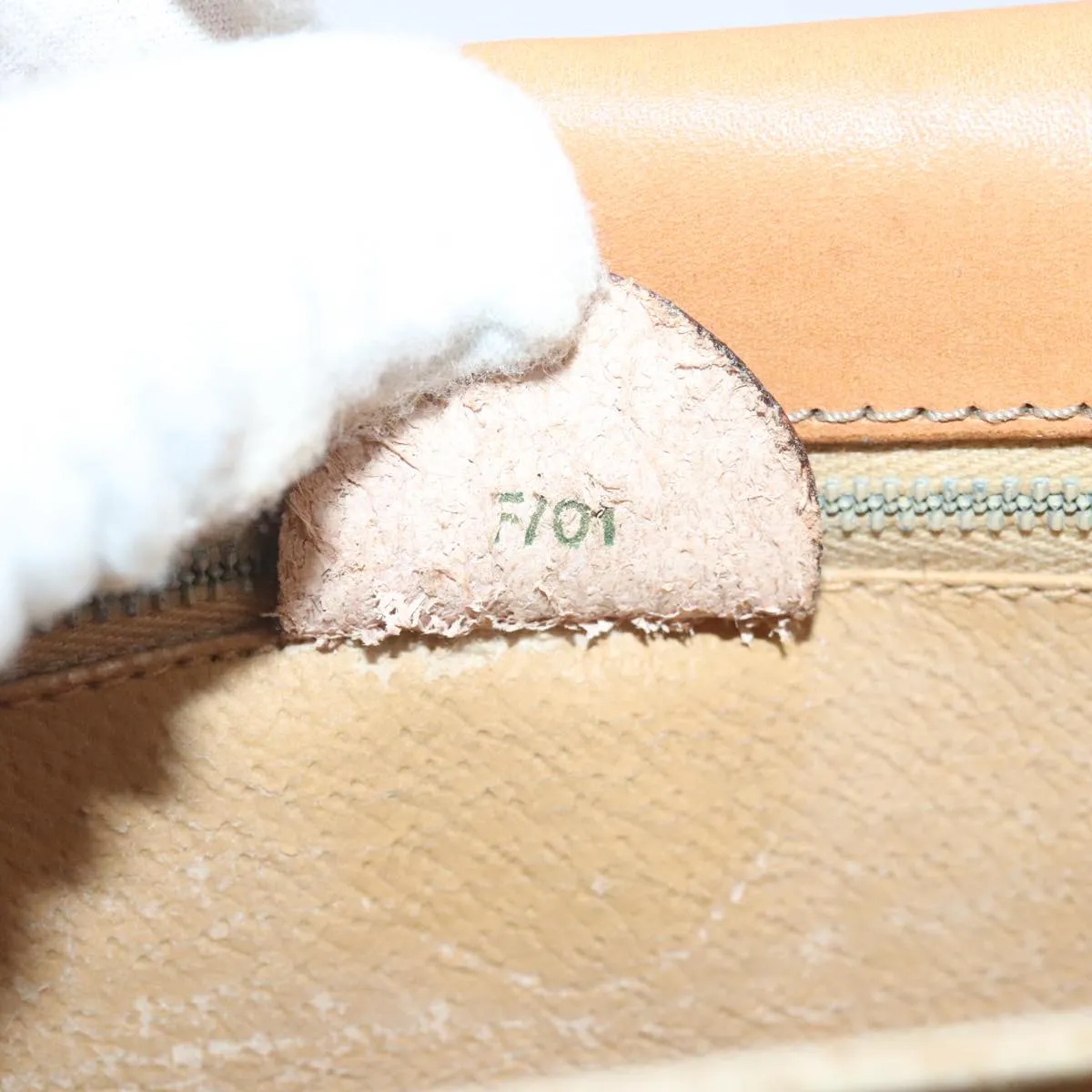 CELINE Macadam Canvas Shoulder Bag PVC Brown bs18084