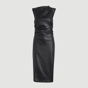 Flawless Construction Channing Vegan Leather Dress (Petite)