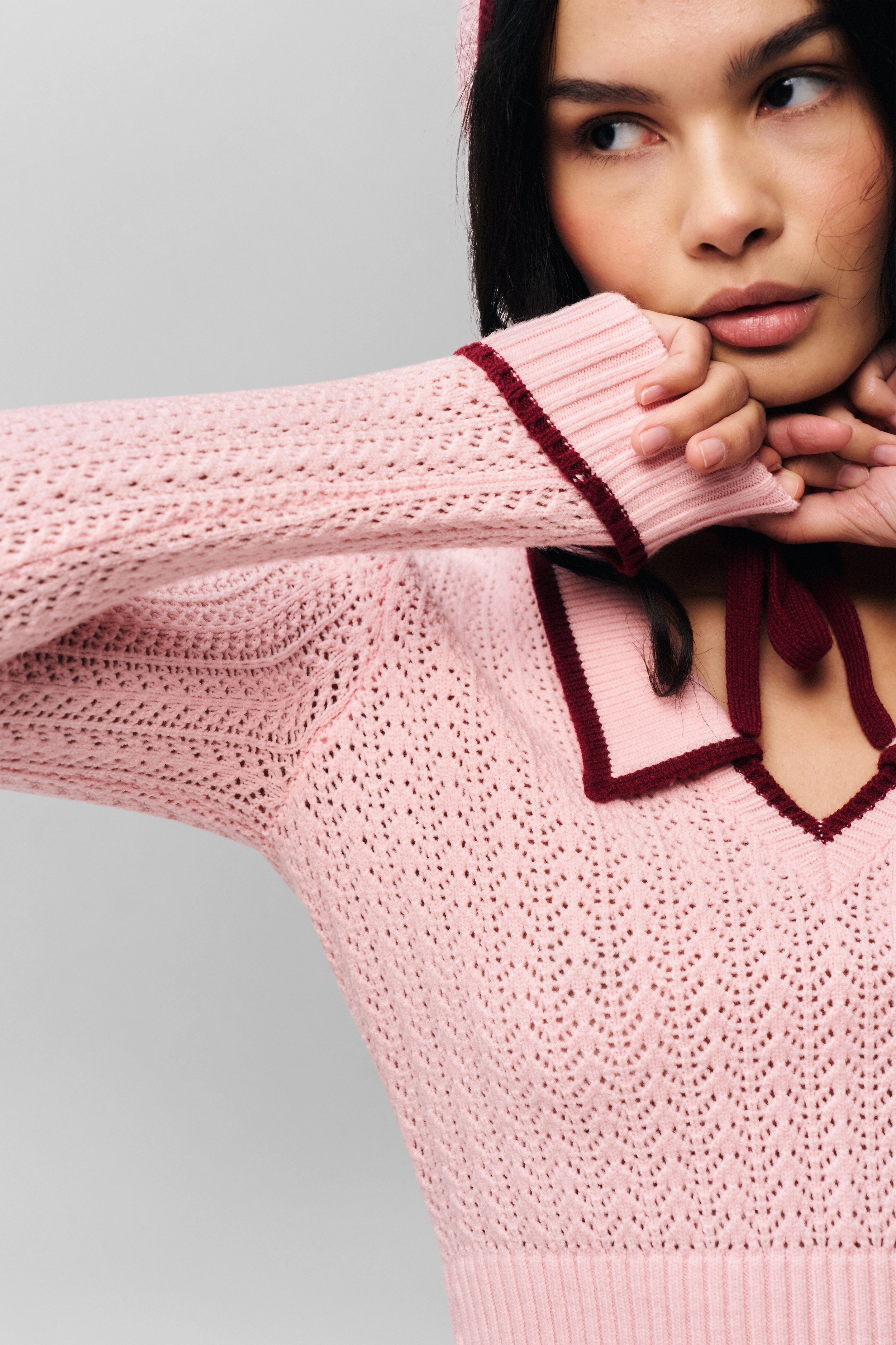 LowImpact Processing Casual Wear Charlotte Pullover Knit