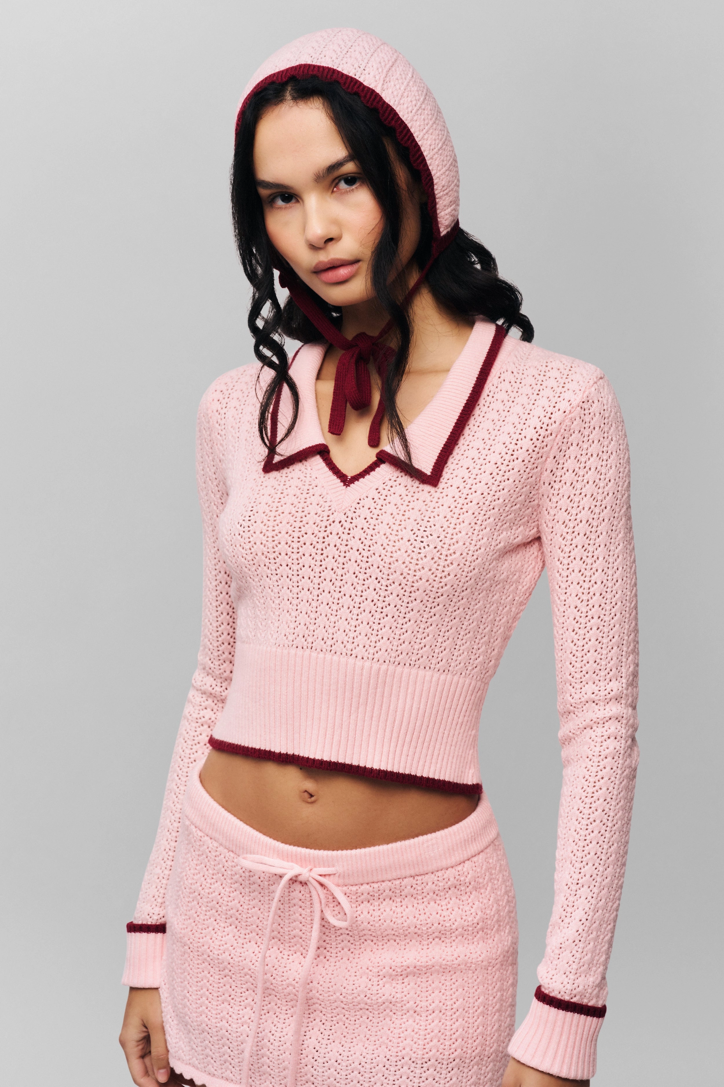 Charlotte Pullover Knit Indoor style Skin Friendly Stitch
