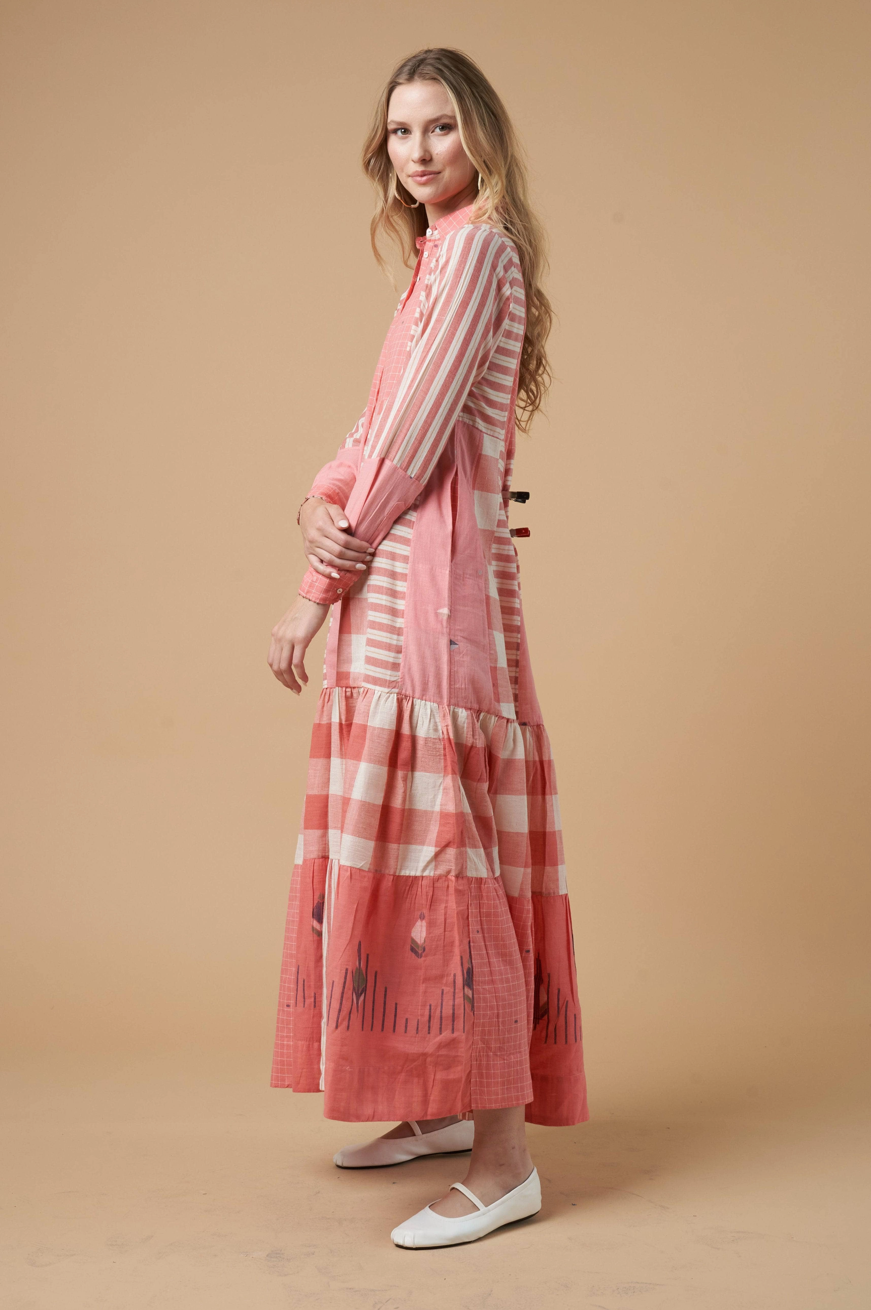 Chelsea Dress Pink Perfect Proportion Easy Movement