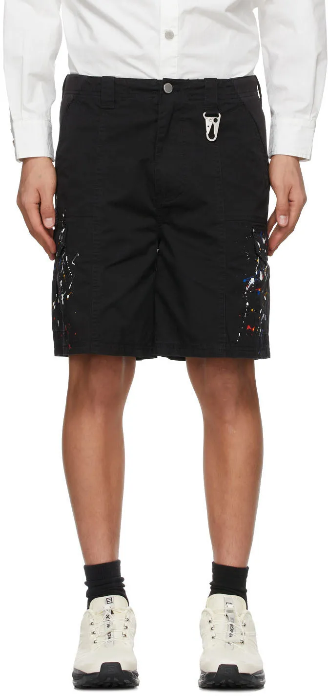 Chemist Creations Black P5 Cargo Shorts