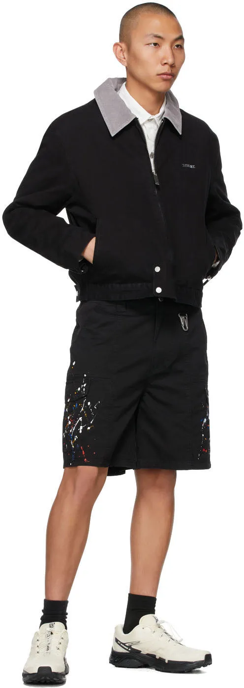 Chemist Creations Black P5 Cargo Shorts