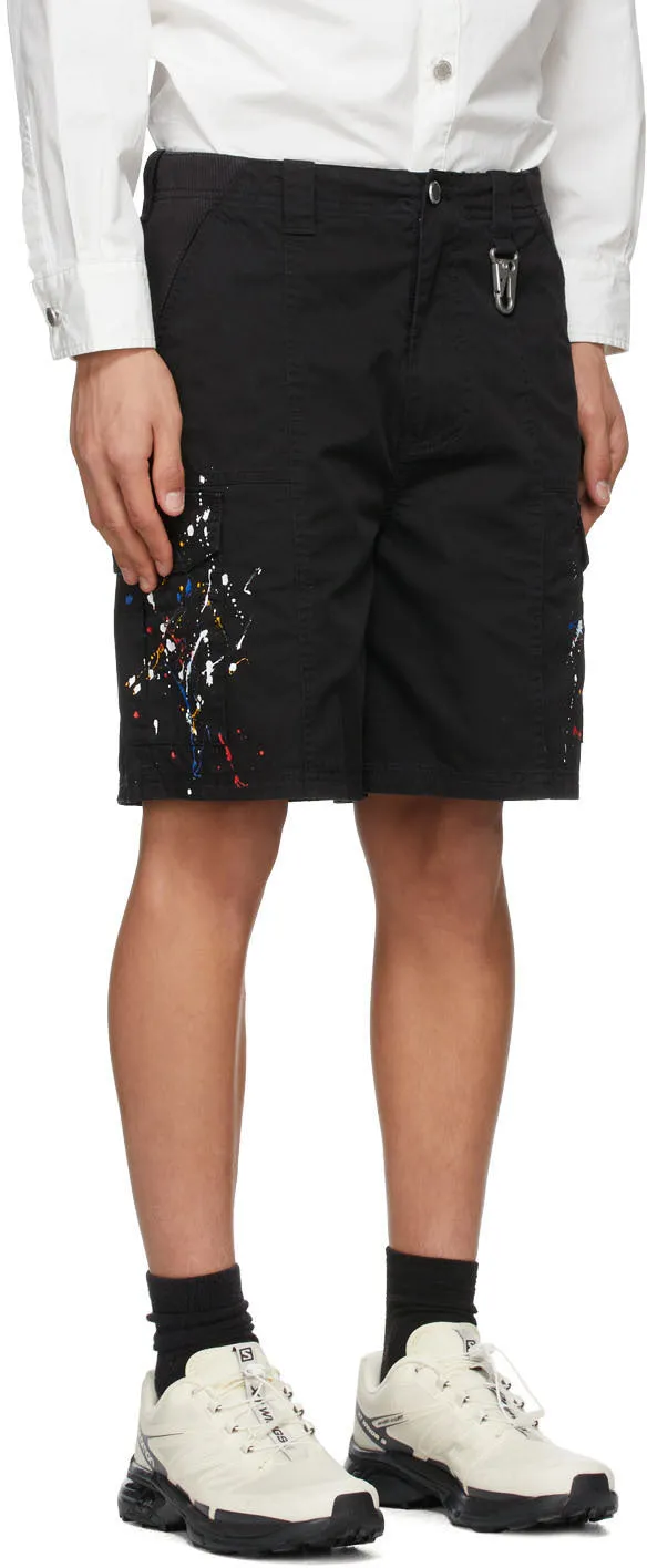 Chemist Creations Black P5 Cargo Shorts