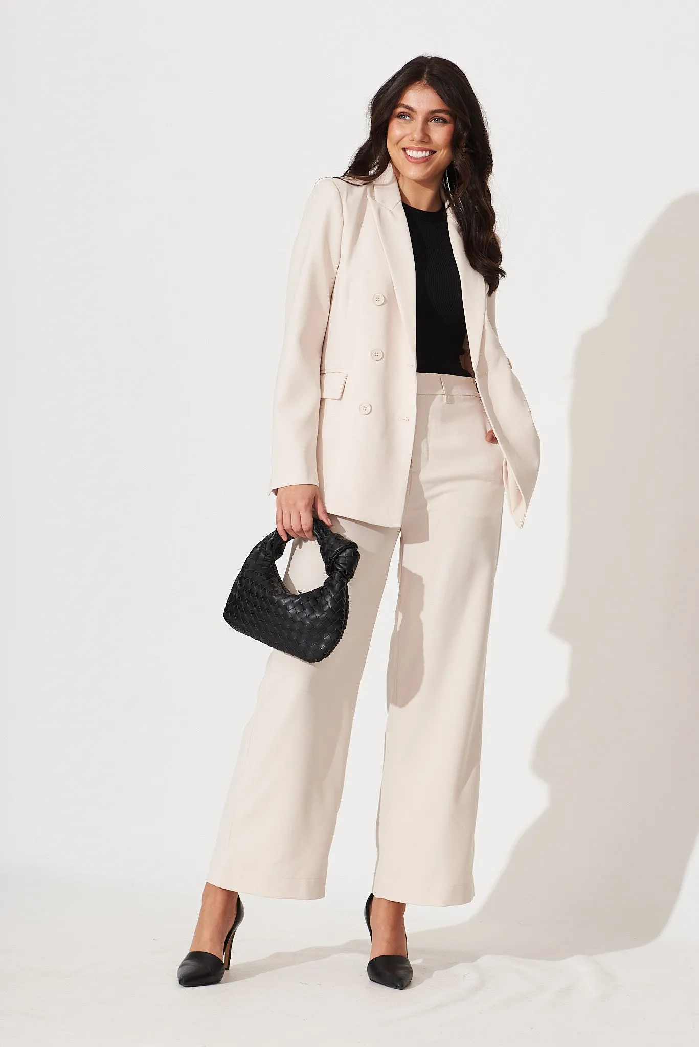 Cheryl Blazer In Beige