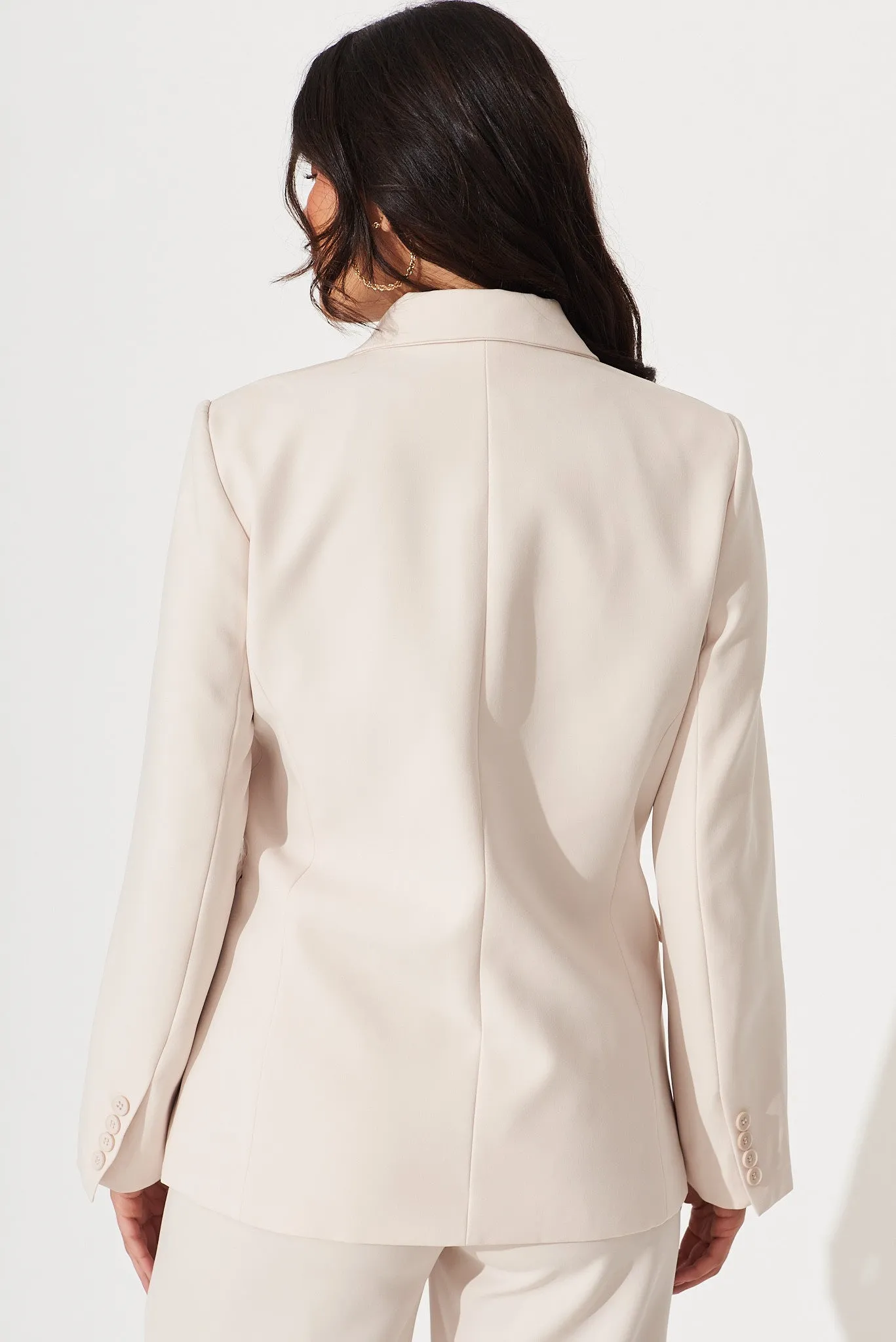 Cheryl Blazer In Beige
