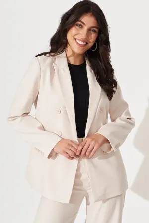 Cheryl Blazer In Beige