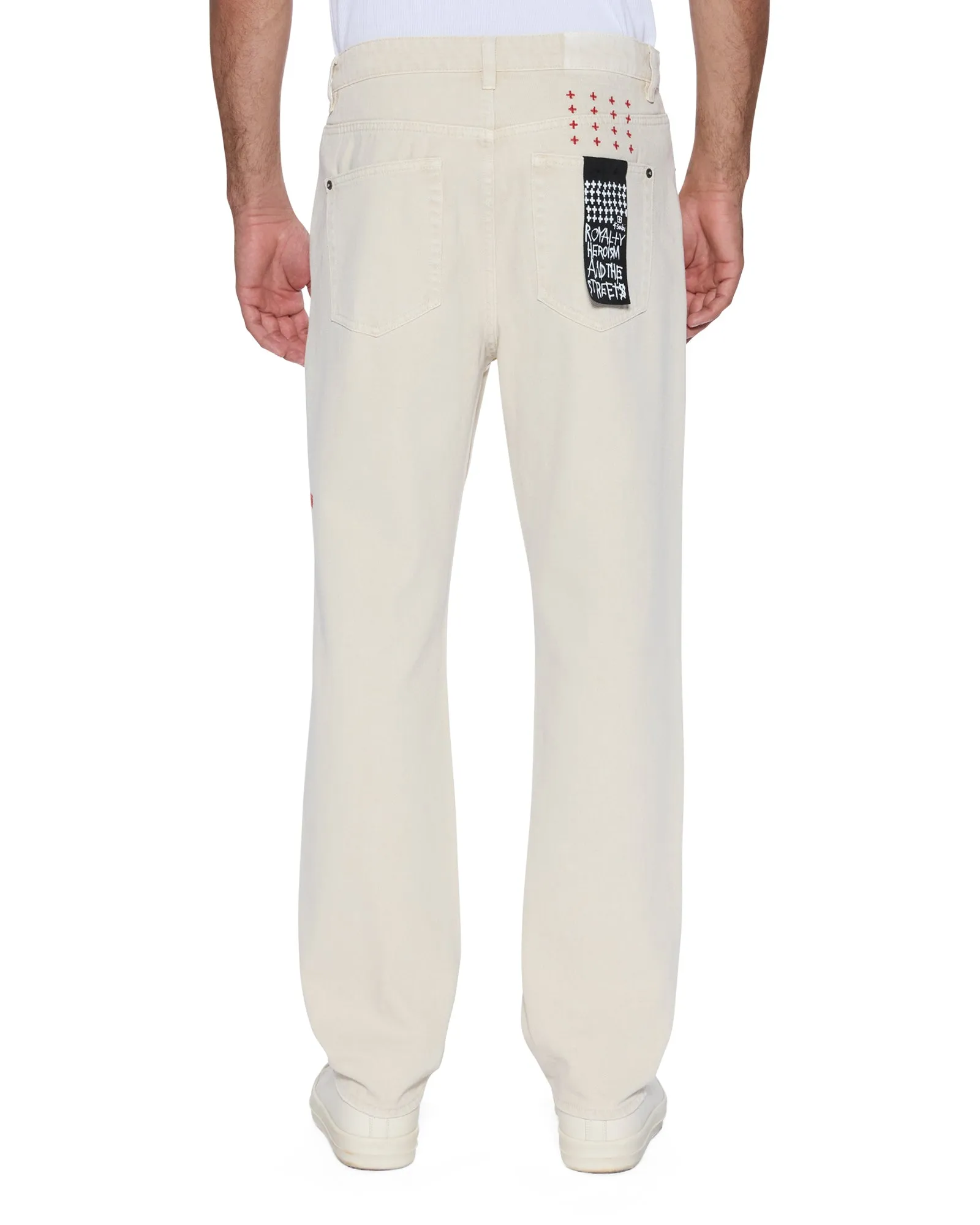HAZLOW ECRU Minimalist Traveler Gear Bold Look