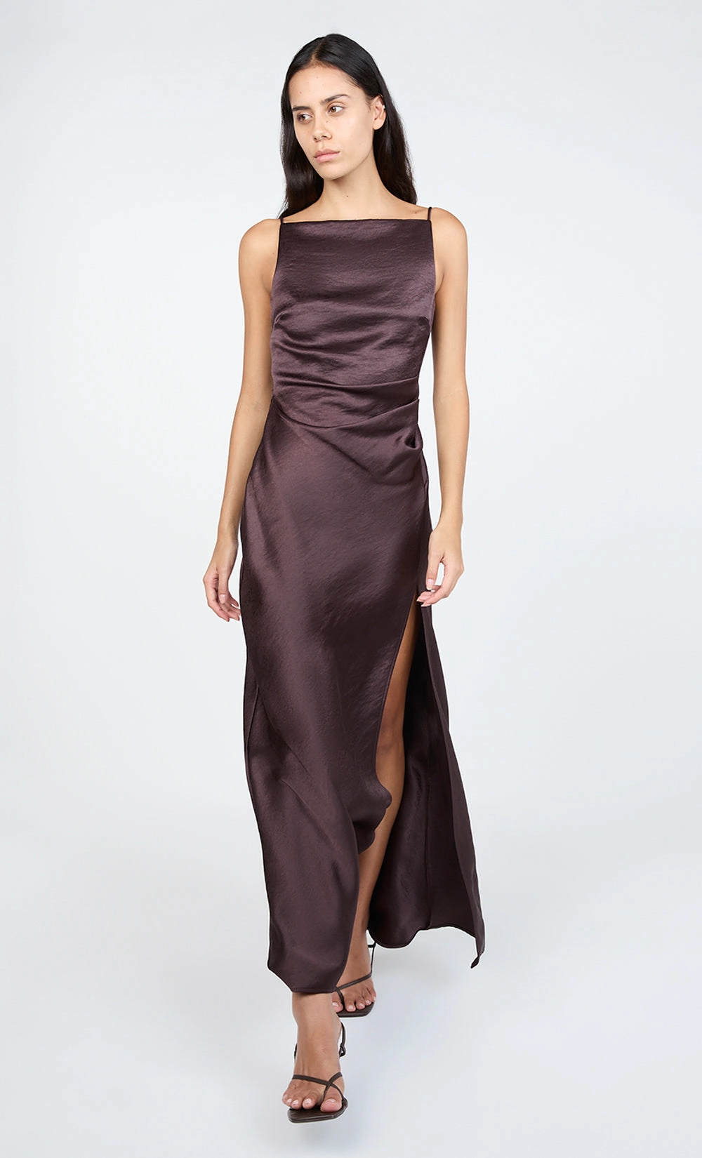 THE DREAMER MAXI DRESS - DARK CHOCOLATE Beadwork Comfortable travel dress
