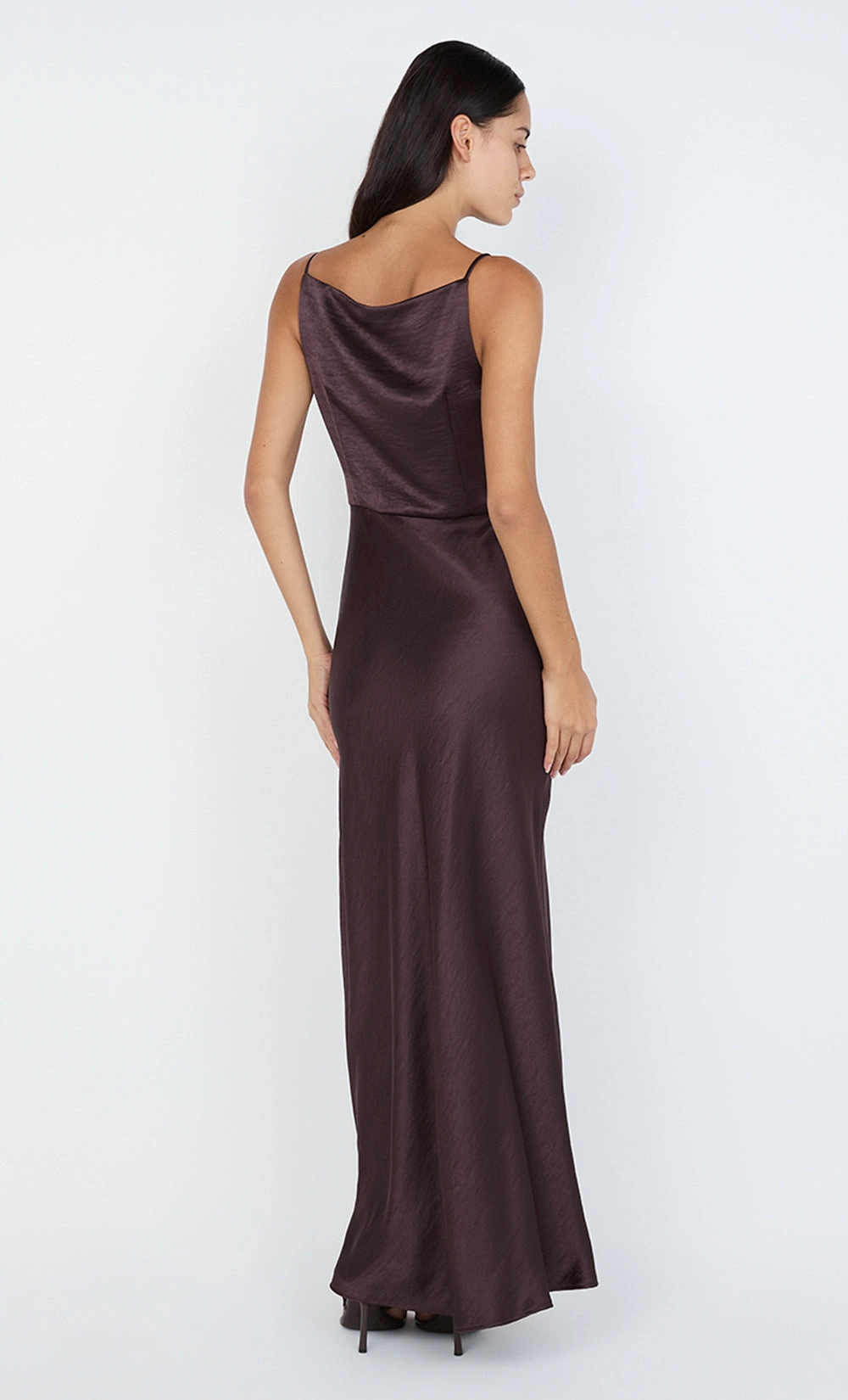 Movement Friendly Special-Occasion THE DREAMER MAXI DRESS - DARK CHOCOLATE