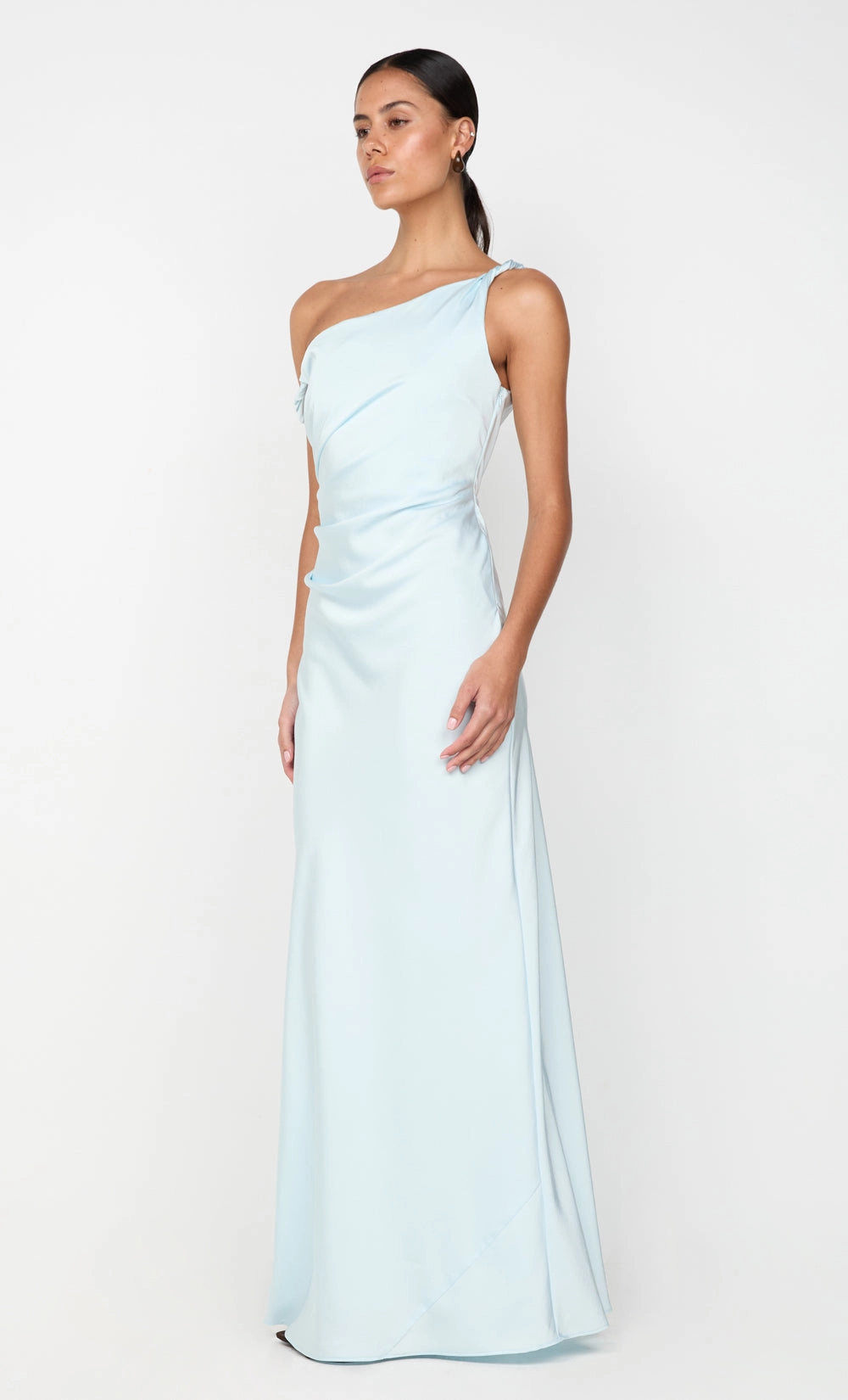 LUNETTA TWIST STRAP DRESS - ARCTIC BLUE Seasonal Layering