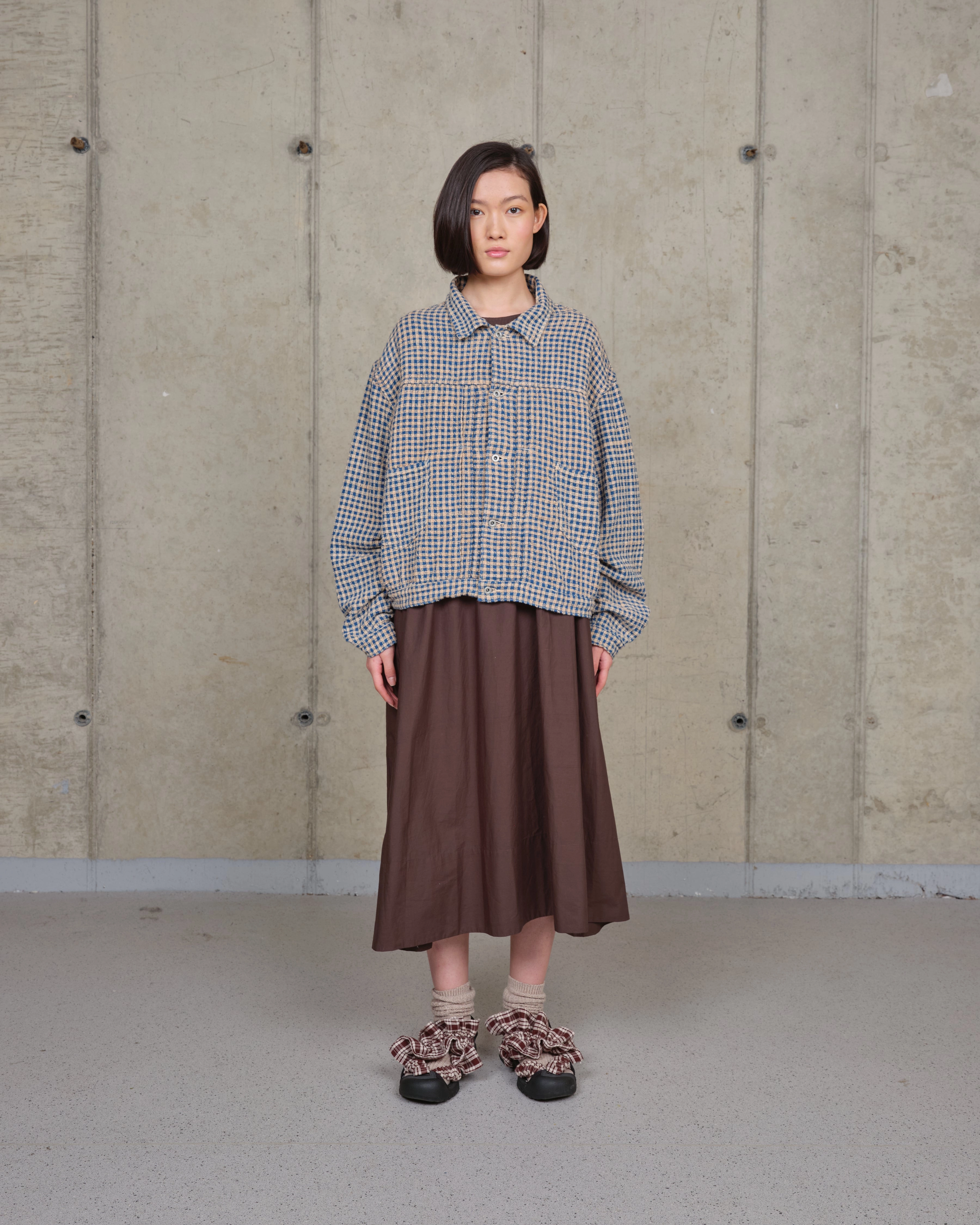 Effortless casual Bold Look Parent Style Sundae Jacket - Wobbly Waffle