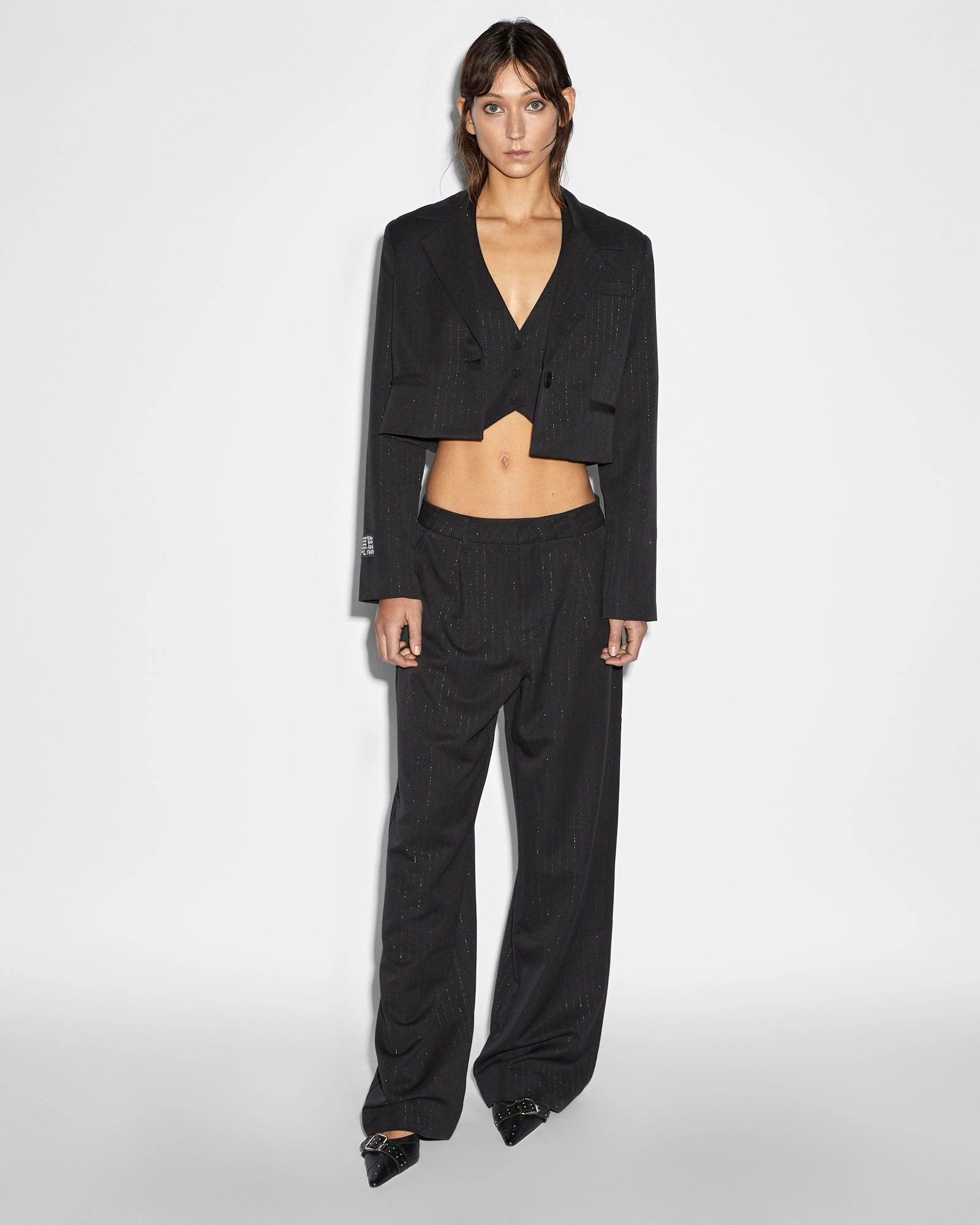 REBEL TROUSER PINSTRIPE Relaxed Comfort Wear