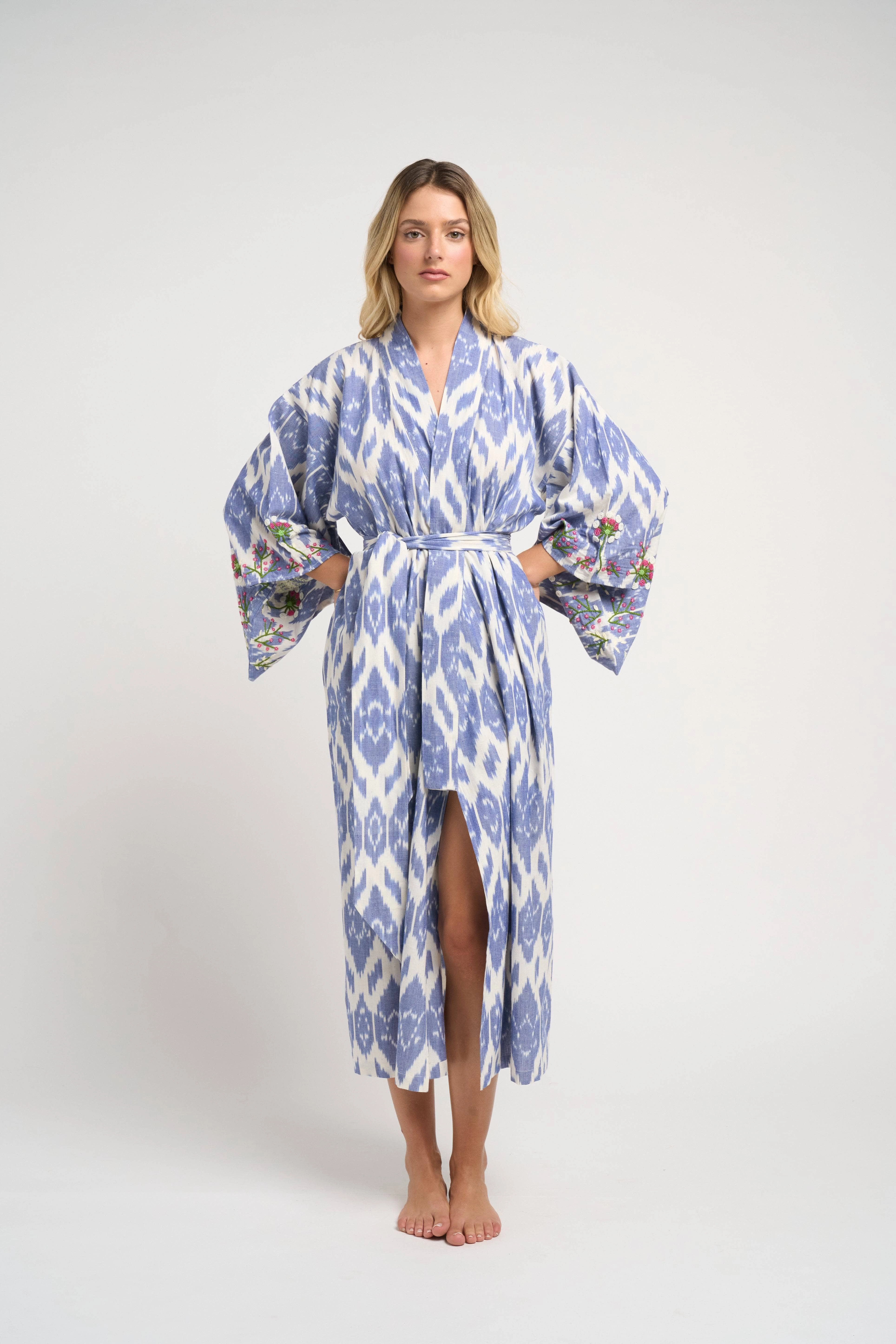 Anisa Kimono Lilac Neutral-Shade