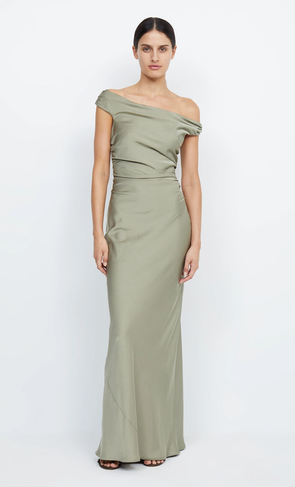 Beachwear ETERNITY OFF SHOULDER MAXI - SAGE