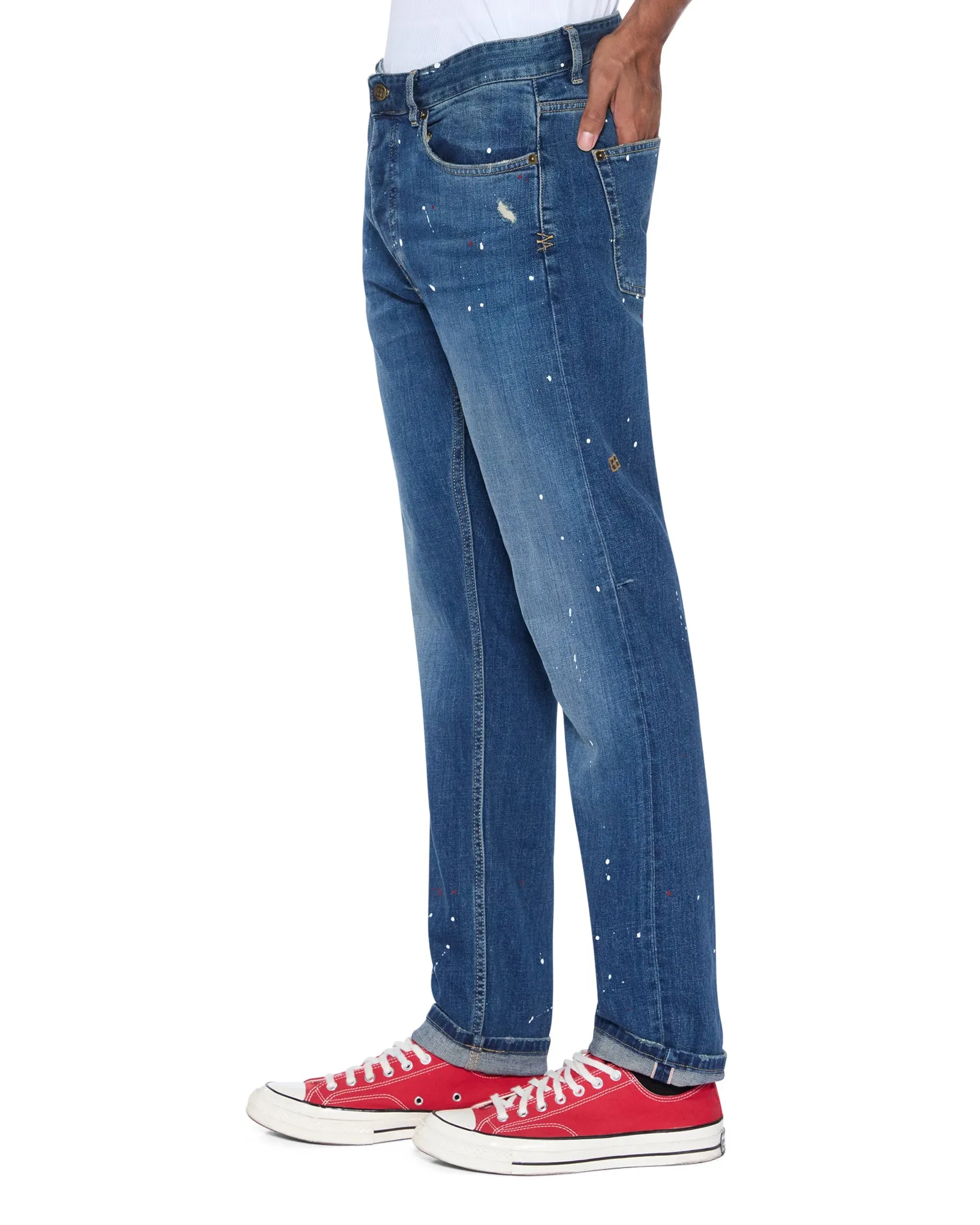 CHITCH SELVEDGE ARTIST BLUE Morning Ready Reinforced Pockets