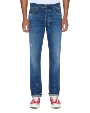 Flattering Style CHITCH SELVEDGE ARTIST BLUE