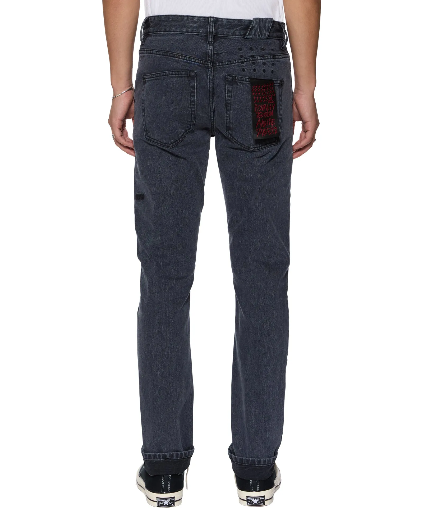 Minimalist Adult Fashion Winter Warmth Professional Wear CHITCH SELVEDGE NY BLACK