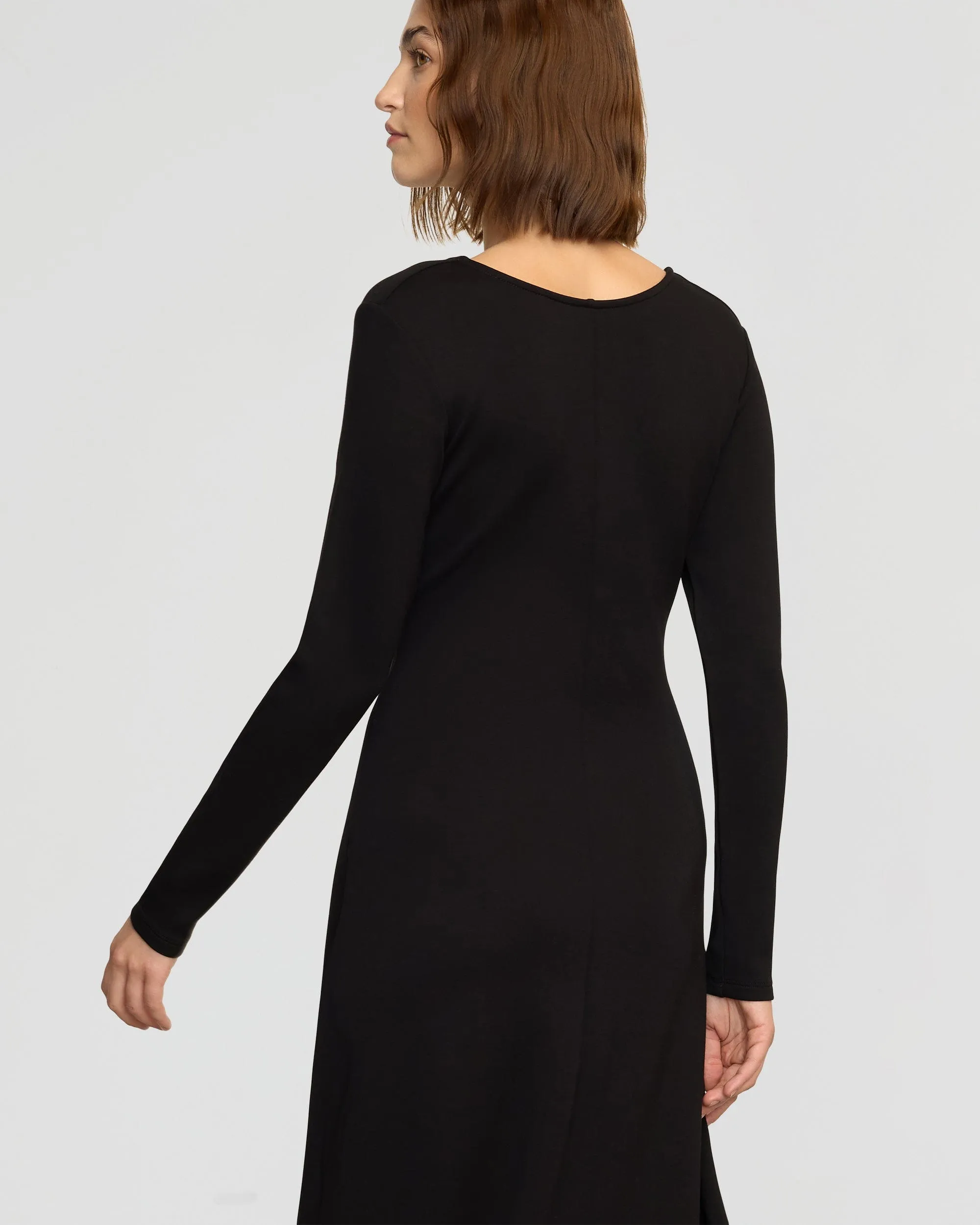Chloe Reversible A-Line Jersey Dress Trendy Vibes