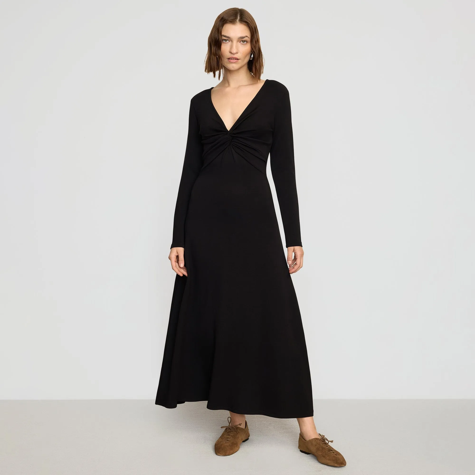 Chloe Reversible A-Line Jersey Dress Chic Comfort Wear