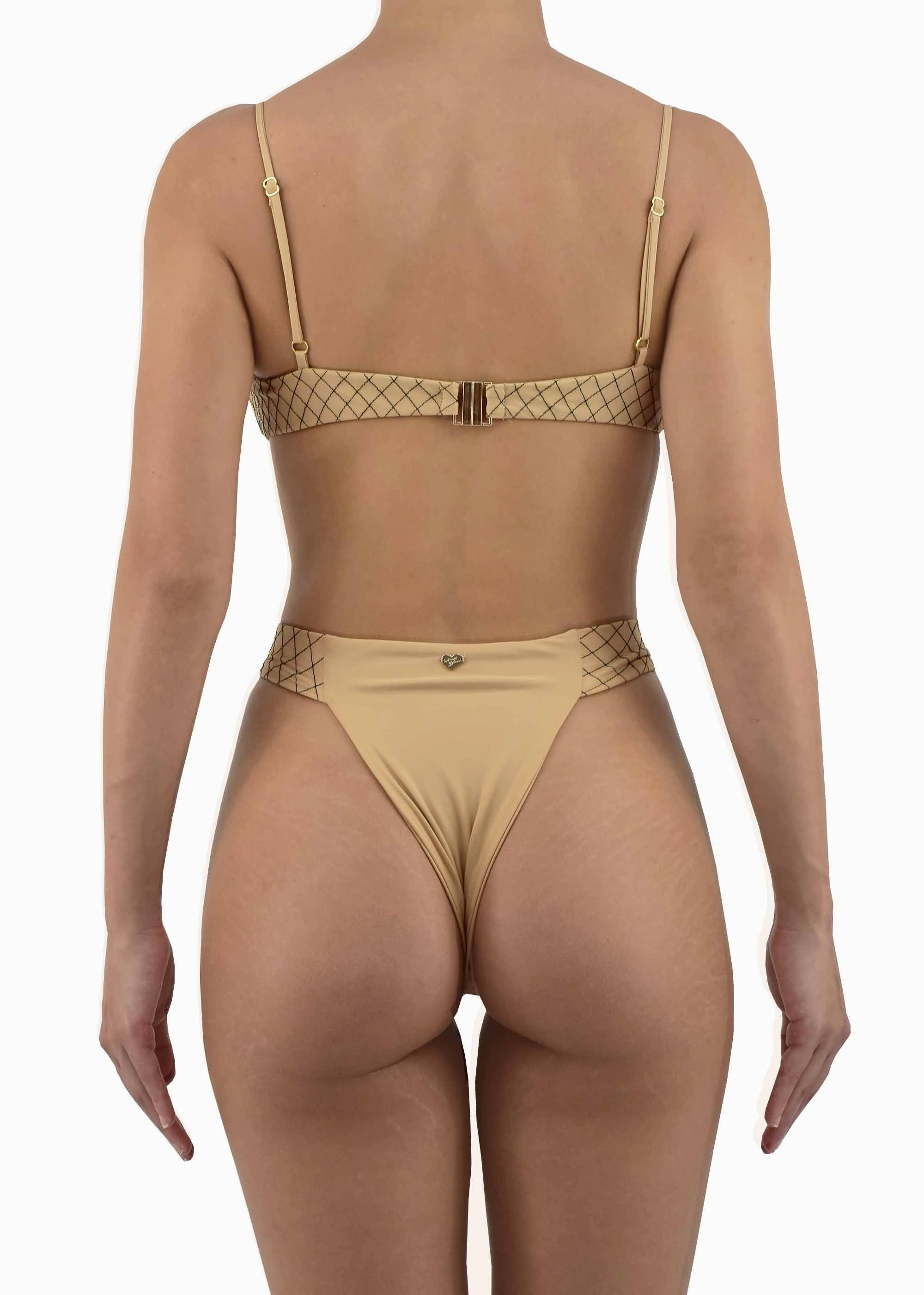 High Neckline CINDY TOP | CARMEL
