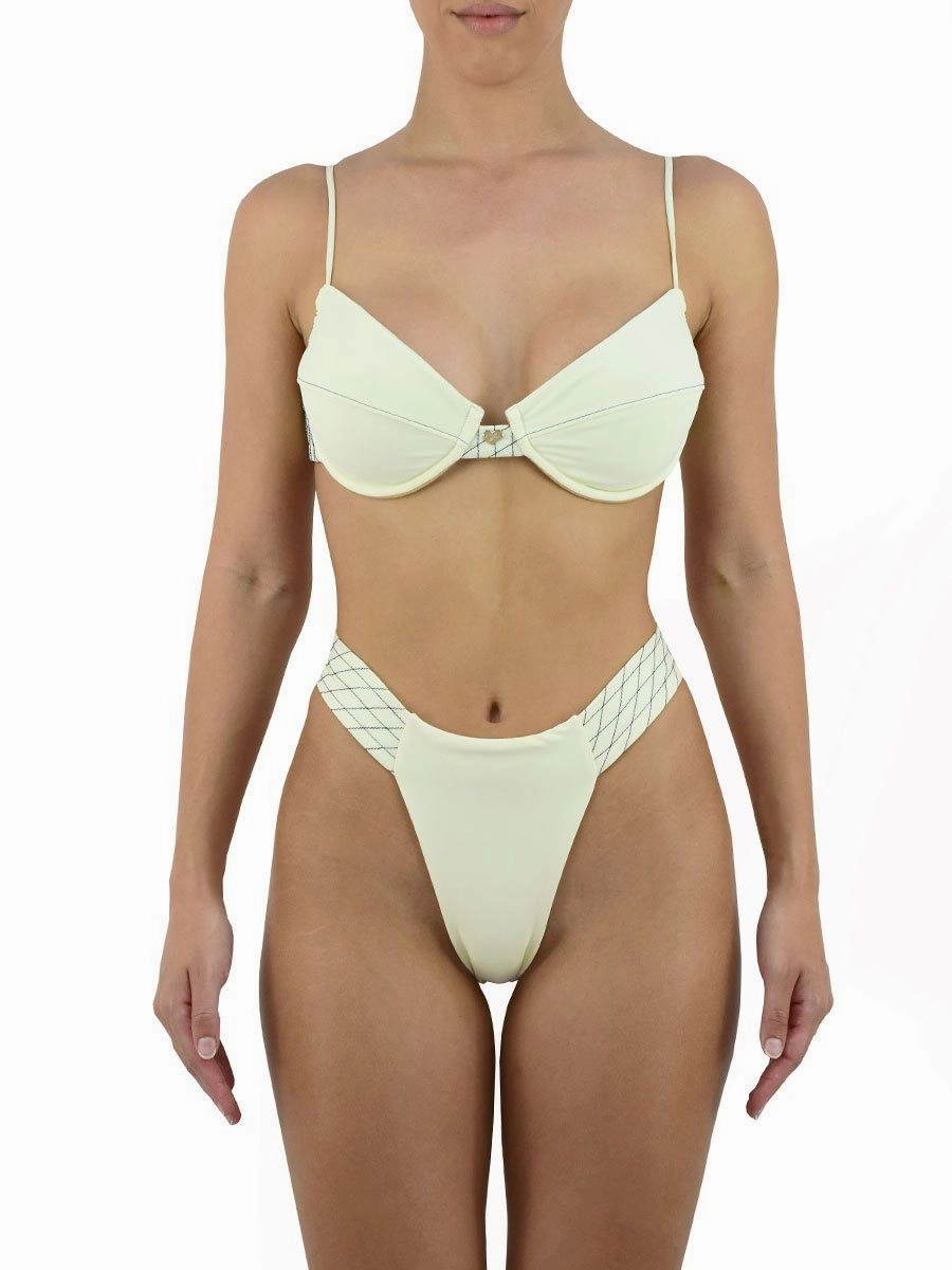 CINDY TOP | IVORY RibbedCollar Convertible Collar