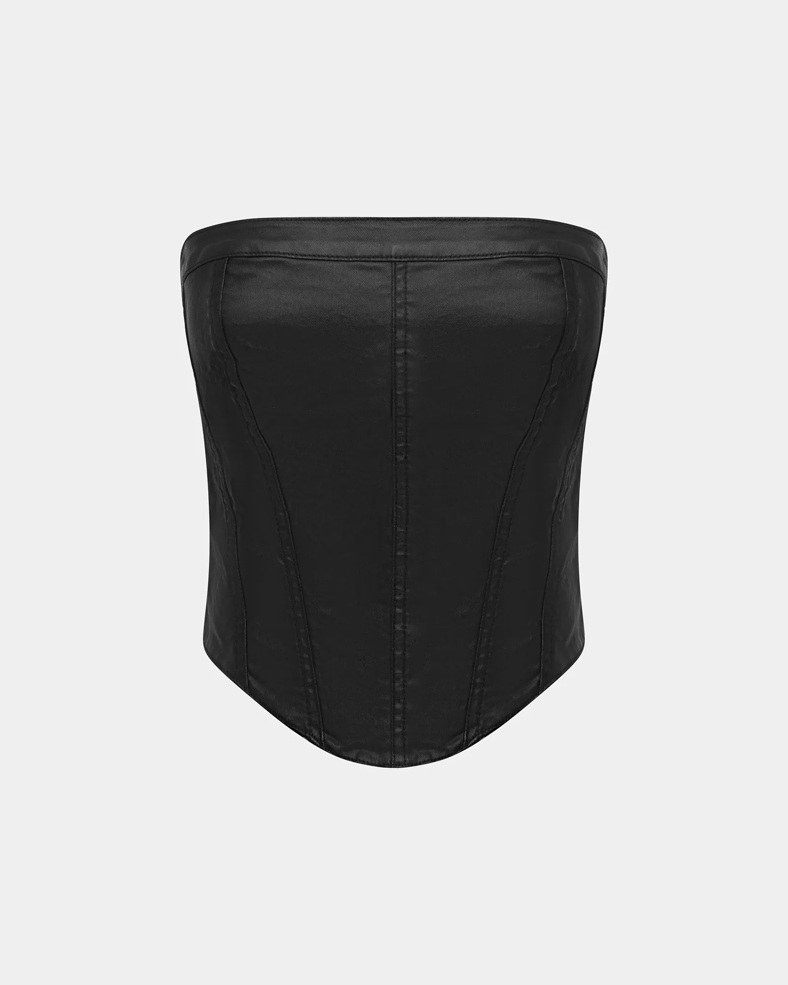 FlexibleMobility Multipurpose Layering Piece VAMPY BUSTIER BLACK WAX