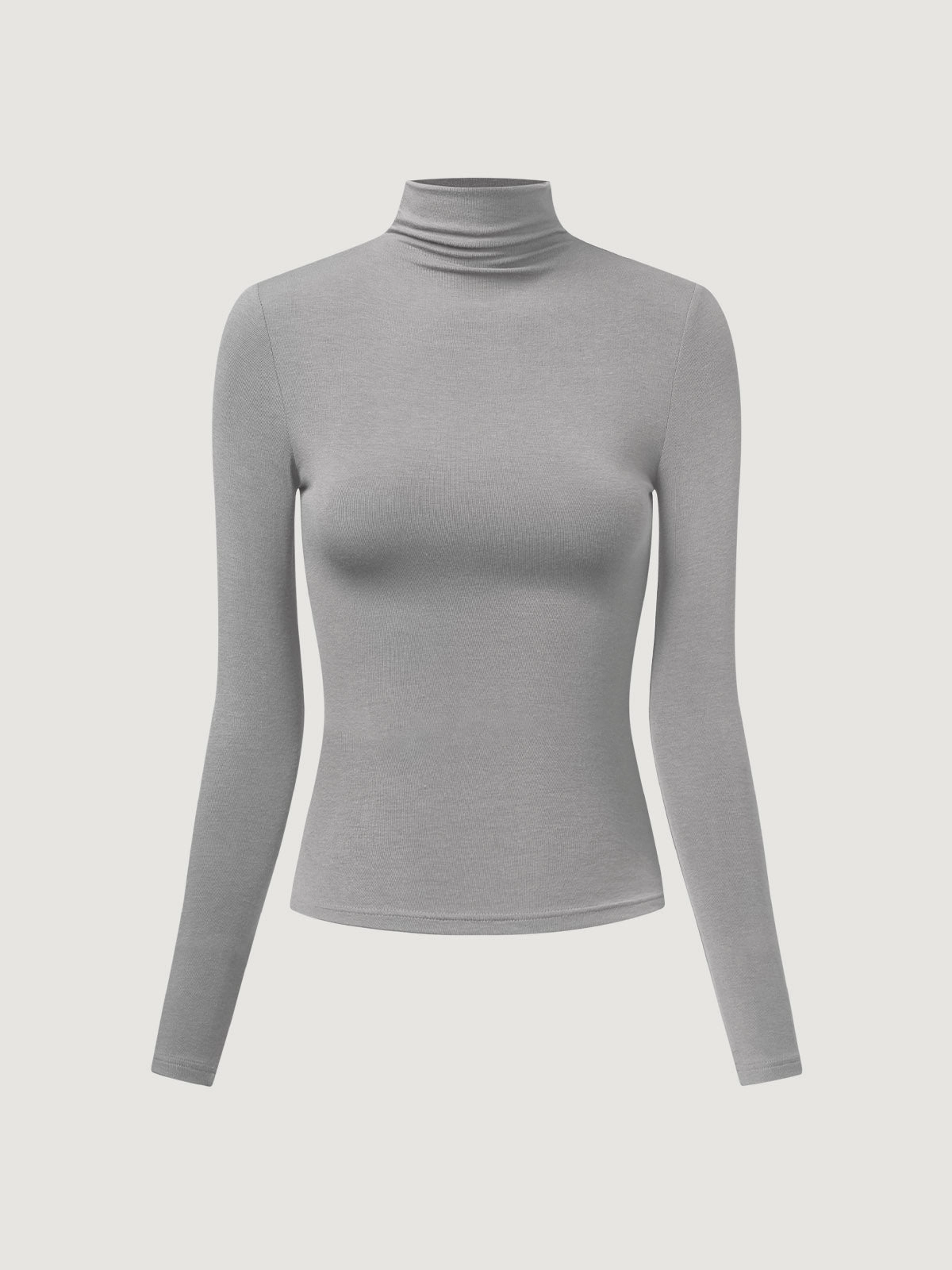Everyday Mockneck Top MultiPocketDesign HighNeckCut