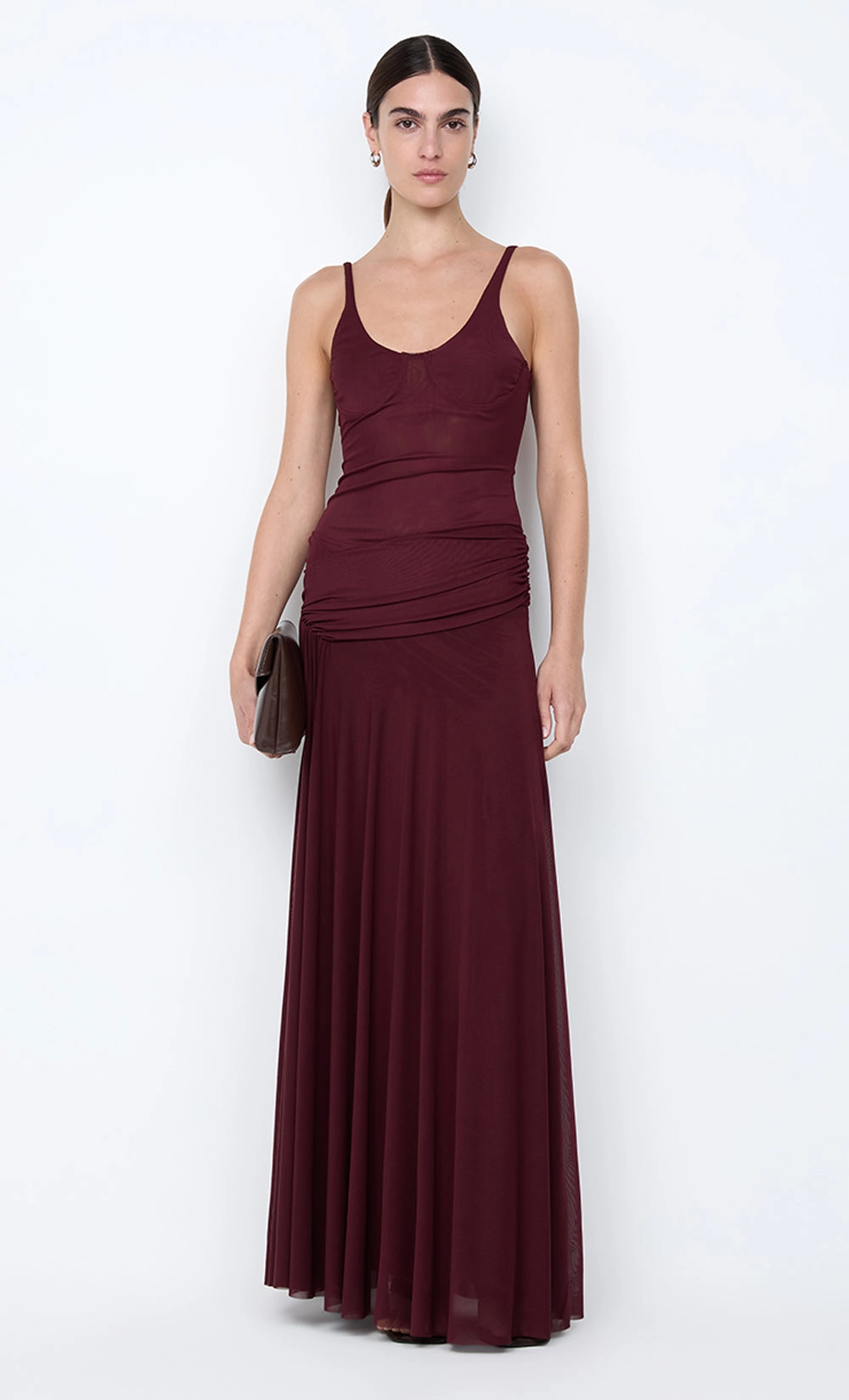 Classic Layering CITRINA MAXI DRESS - PLUM