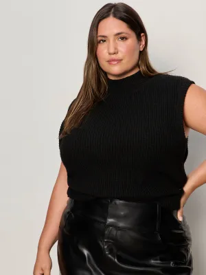City Sweater Shell Black Extended Sizing Bonded Seam Innovation