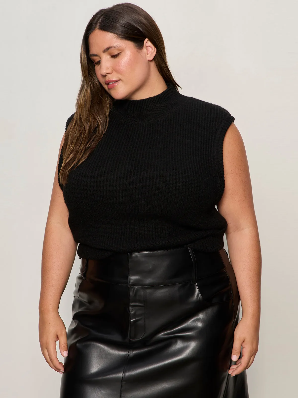 Quick Dry Fabric City Sweater Shell Black Extended Sizing