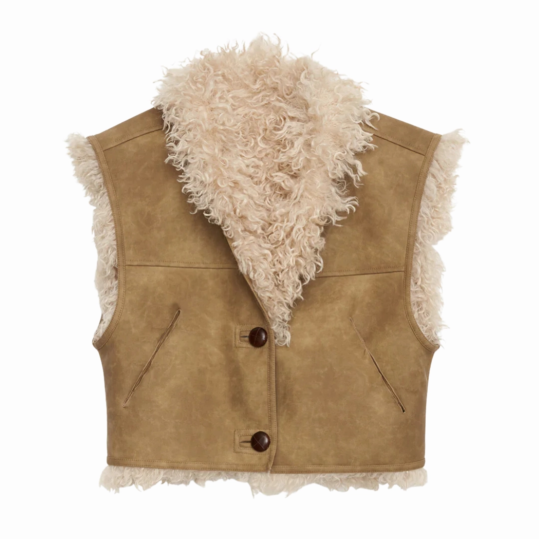 Clara Vest Cozy Texture