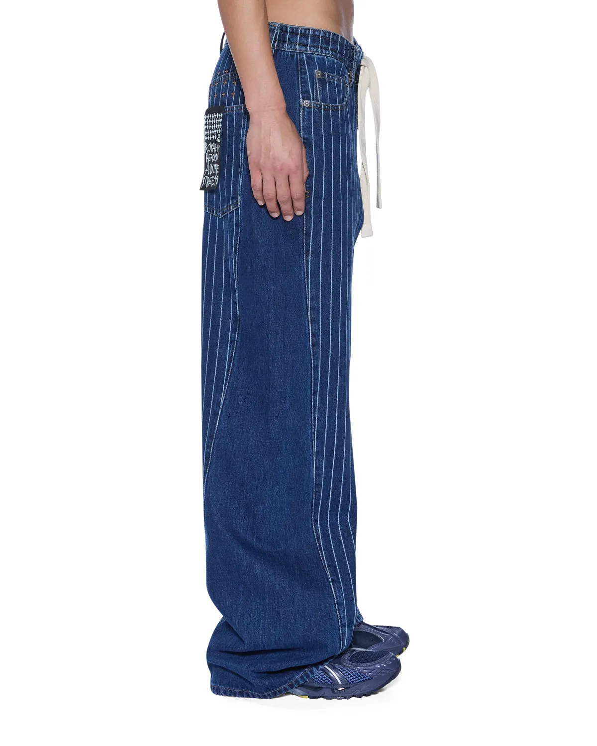 KSUPER MAYFAIR BLUE SPLICED Smart Waistband